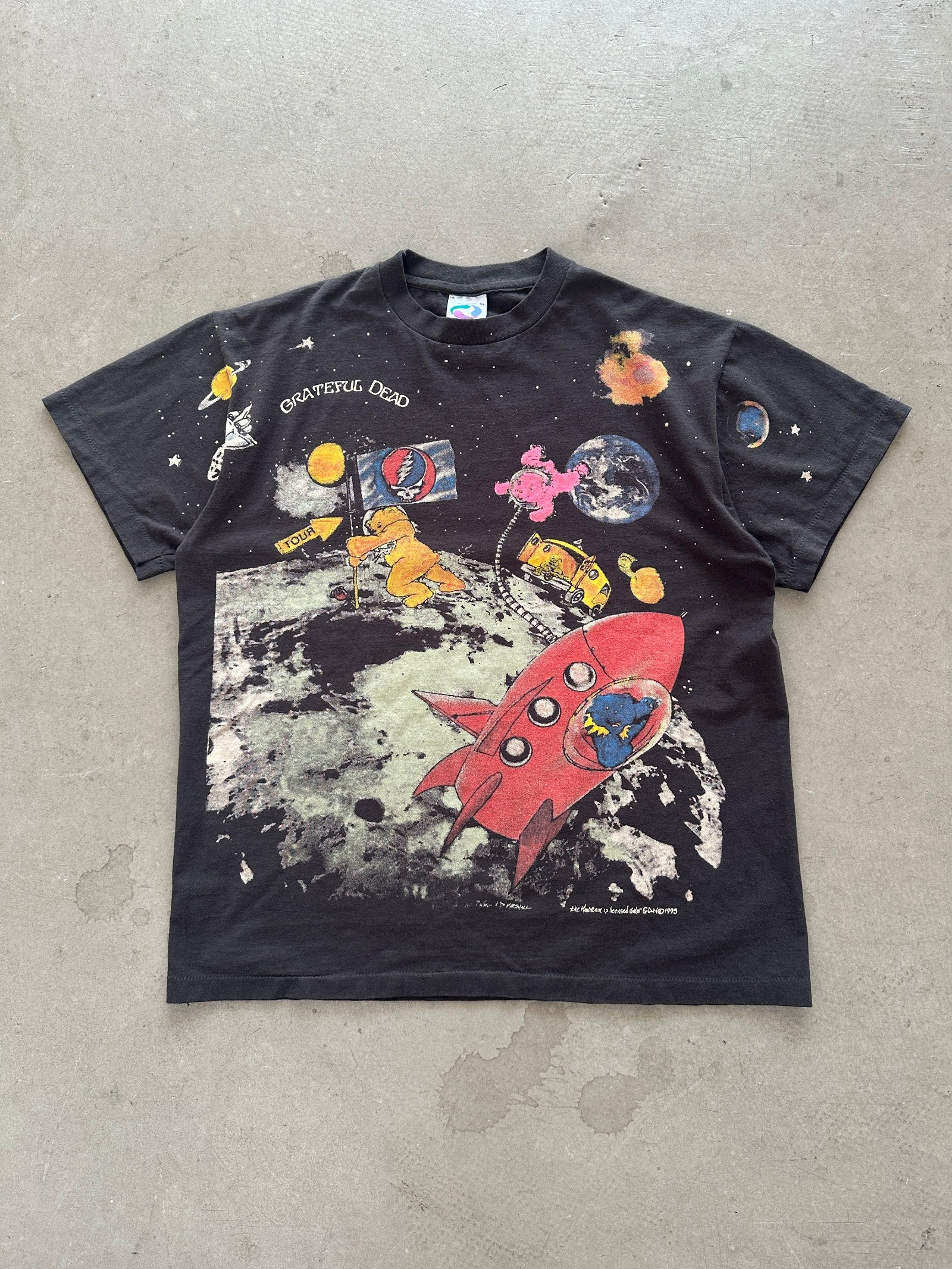 1995 Grateful Dead Standing on the Moon T-Shirt - XL – Permanent Orbit