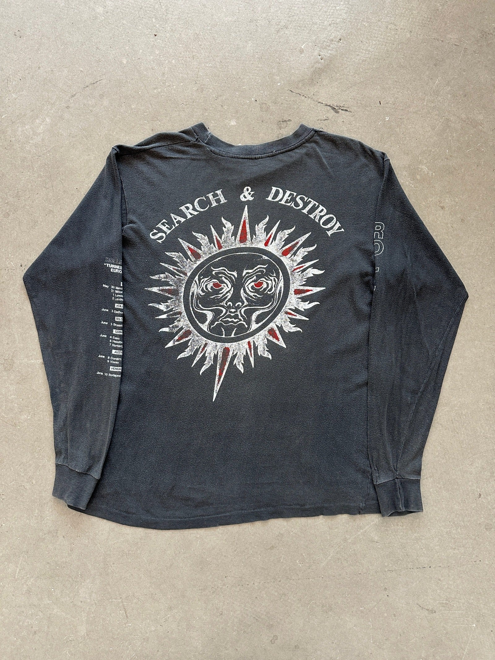 ロリンズ・バンド 90's Search & Destroy Tシャツ Vintage 90s Rollins