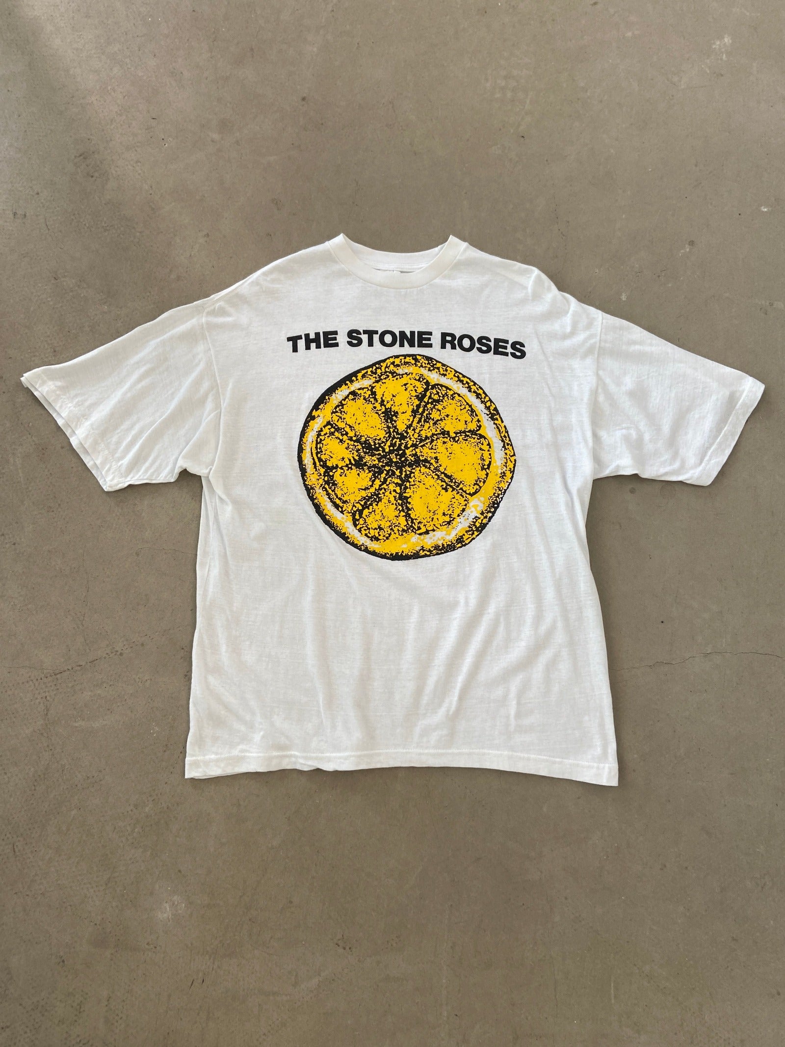 1990's The Stone Roses Lemon T-Shirt - XL – Permanent Orbit