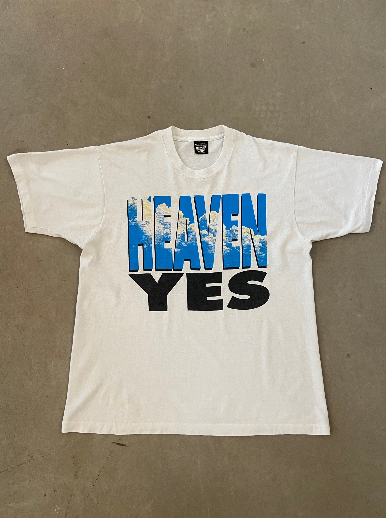 Heaven Yes, Hell No T-shirt - XL – Permanent Orbit