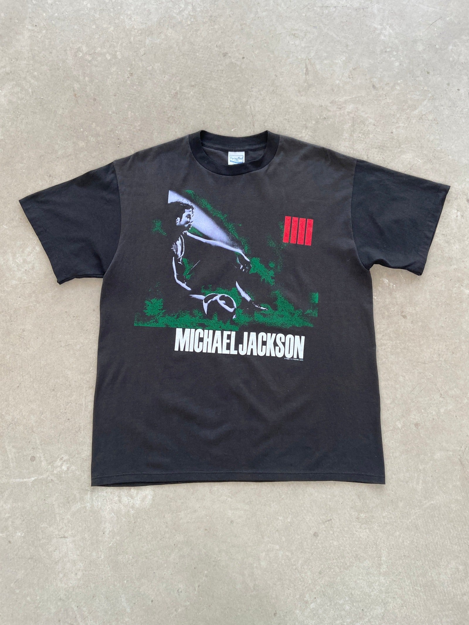 1988 Michael Jackson Bad Tour T-Shirt - XL – Permanent Orbit