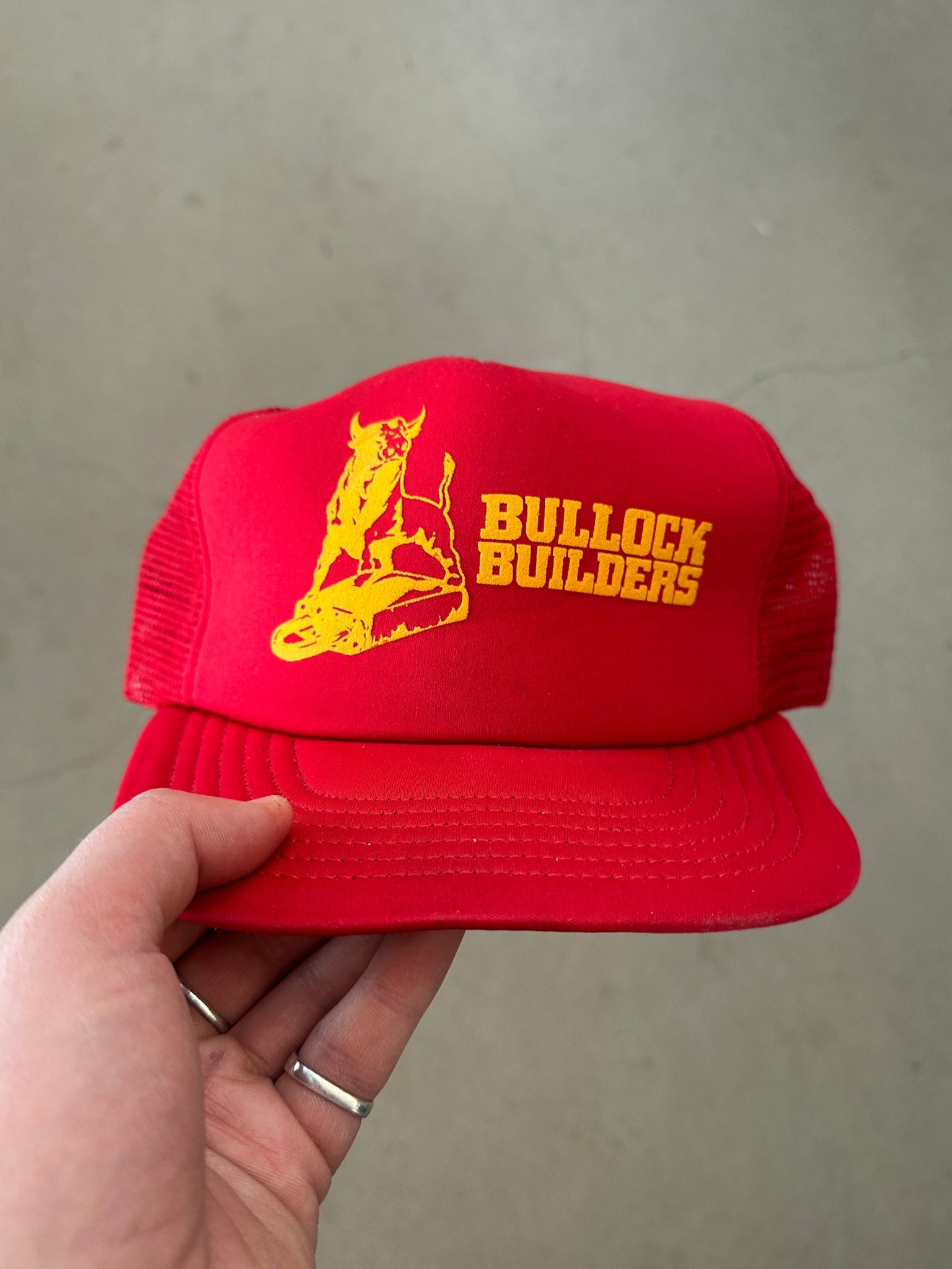1990's Bullock Builders Trucker