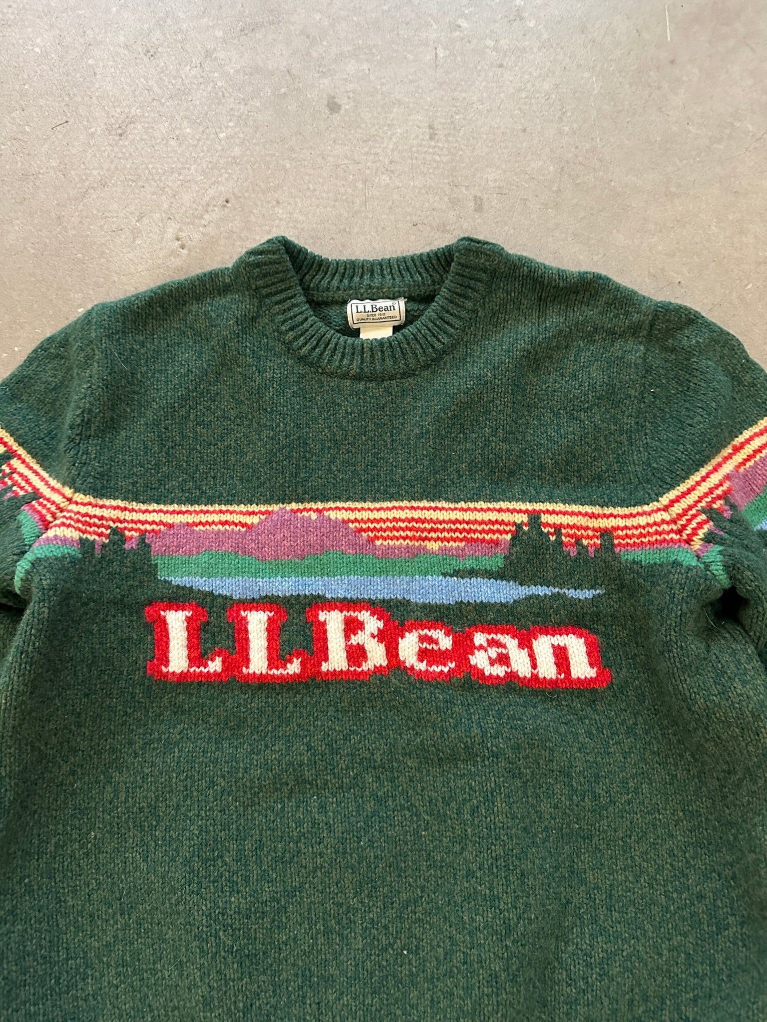 1990’s LL Bean Knitted Sweat - L