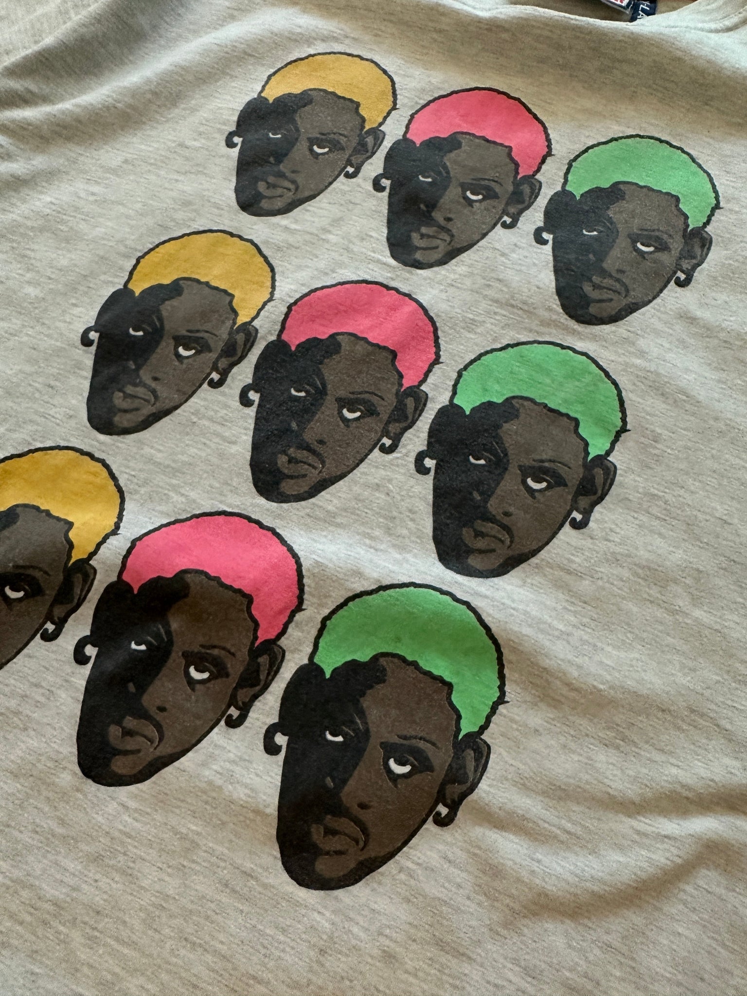 1990's Dennis Rodman x Converse Faces T-Shirt - XL