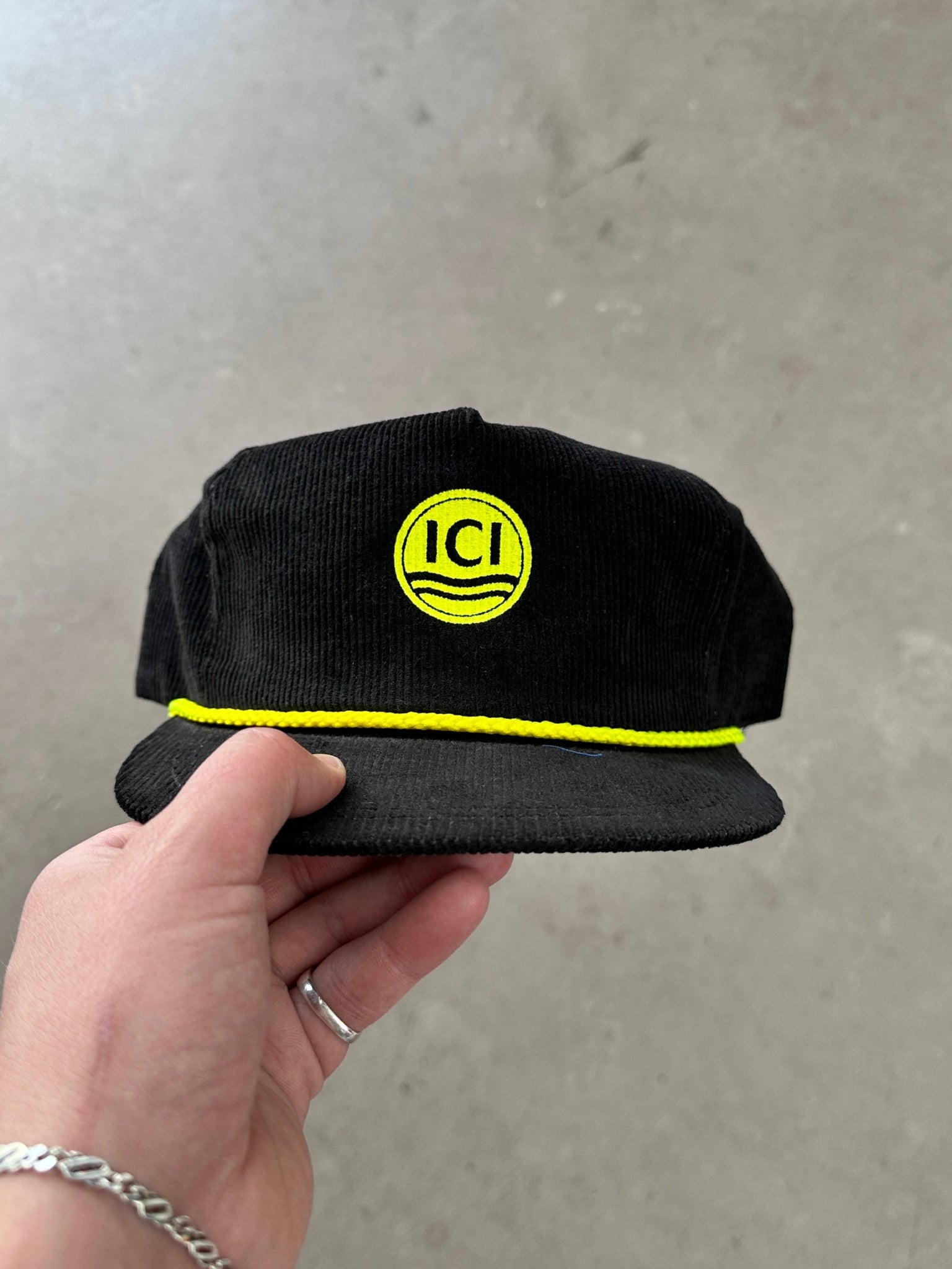 1990's ICI Cord Trucker Cap