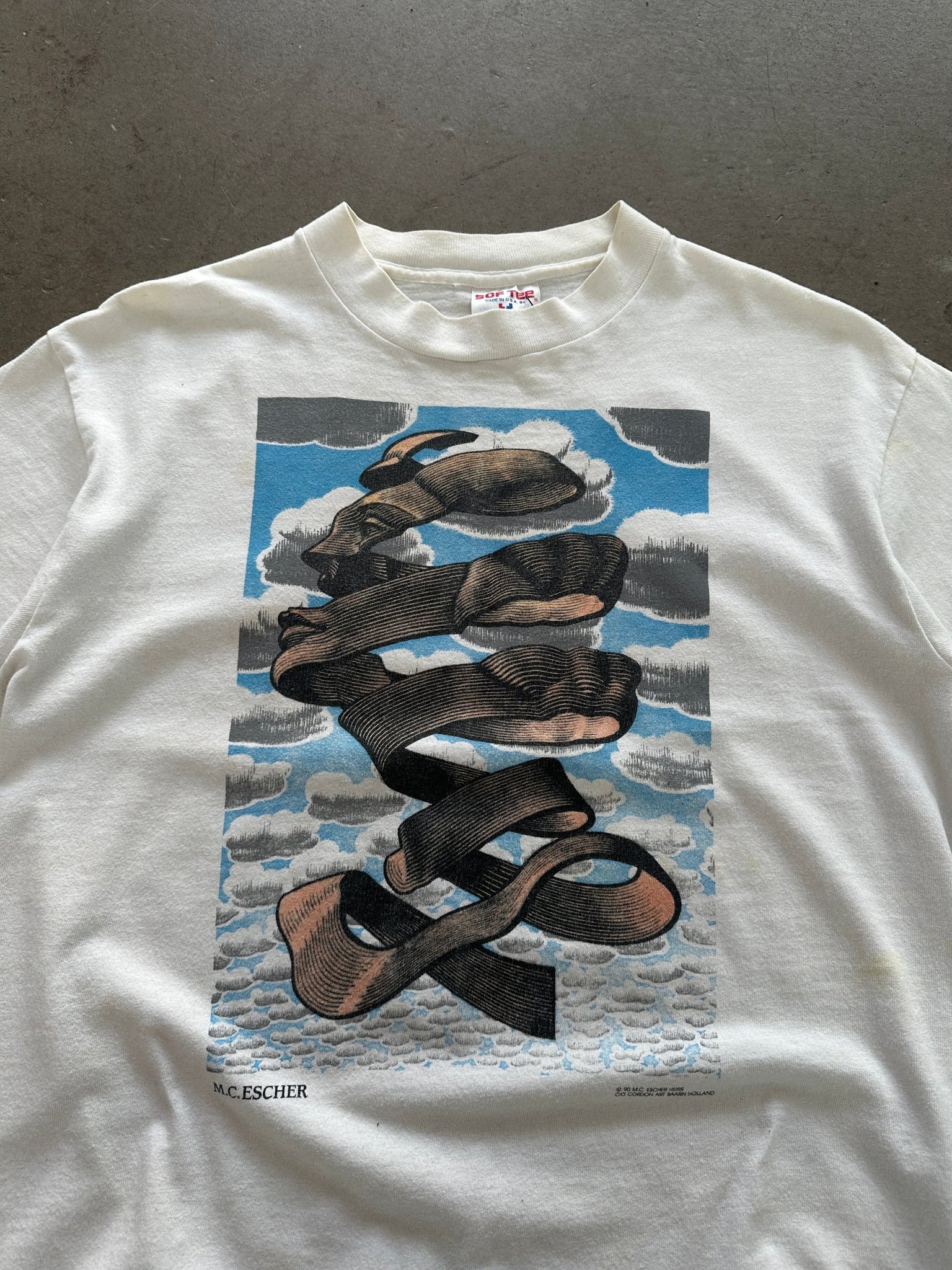 1990 M.C. Escher Rind T-Shirt - M