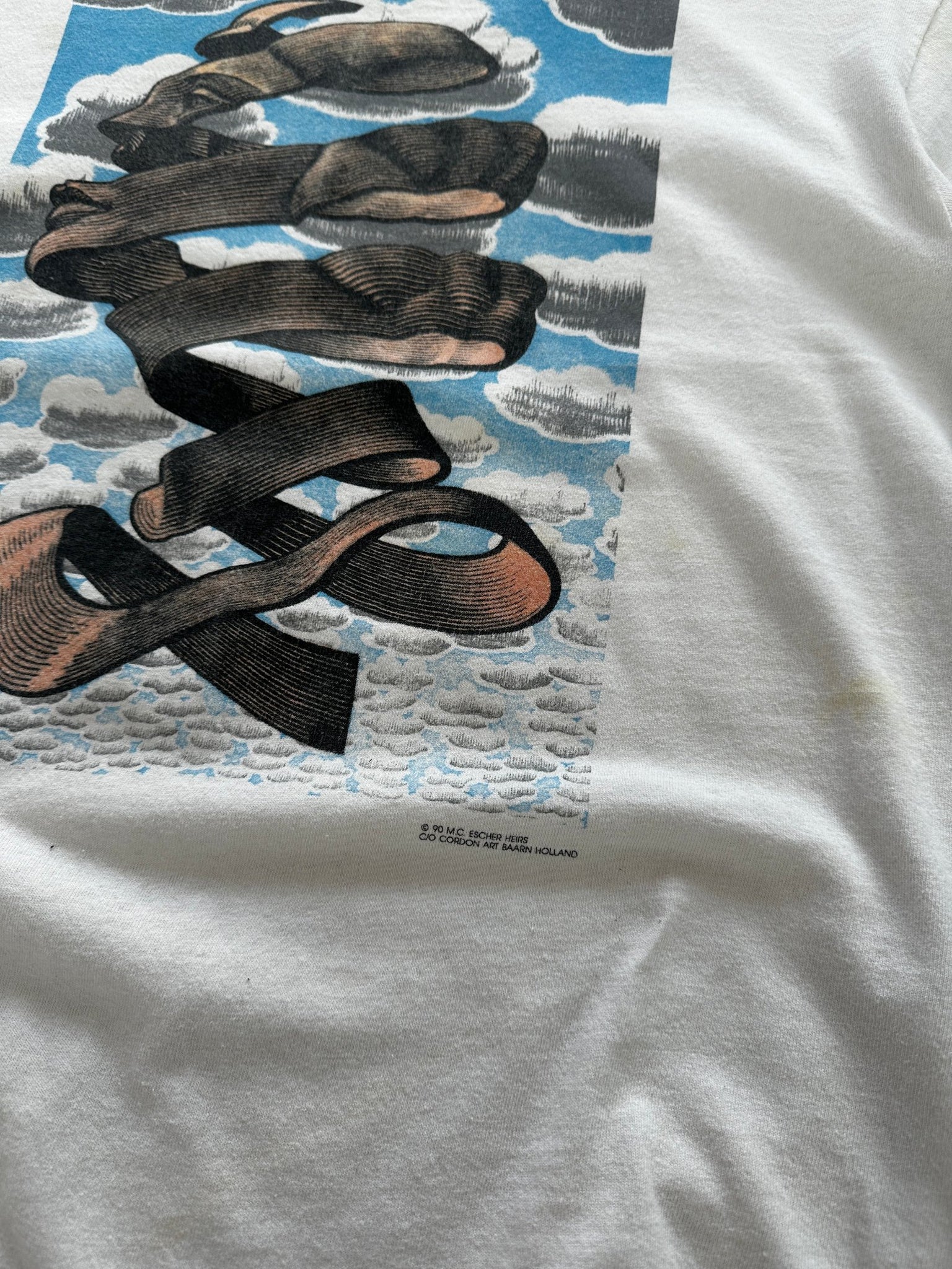 1990 M.C. Escher Rind T-Shirt - M