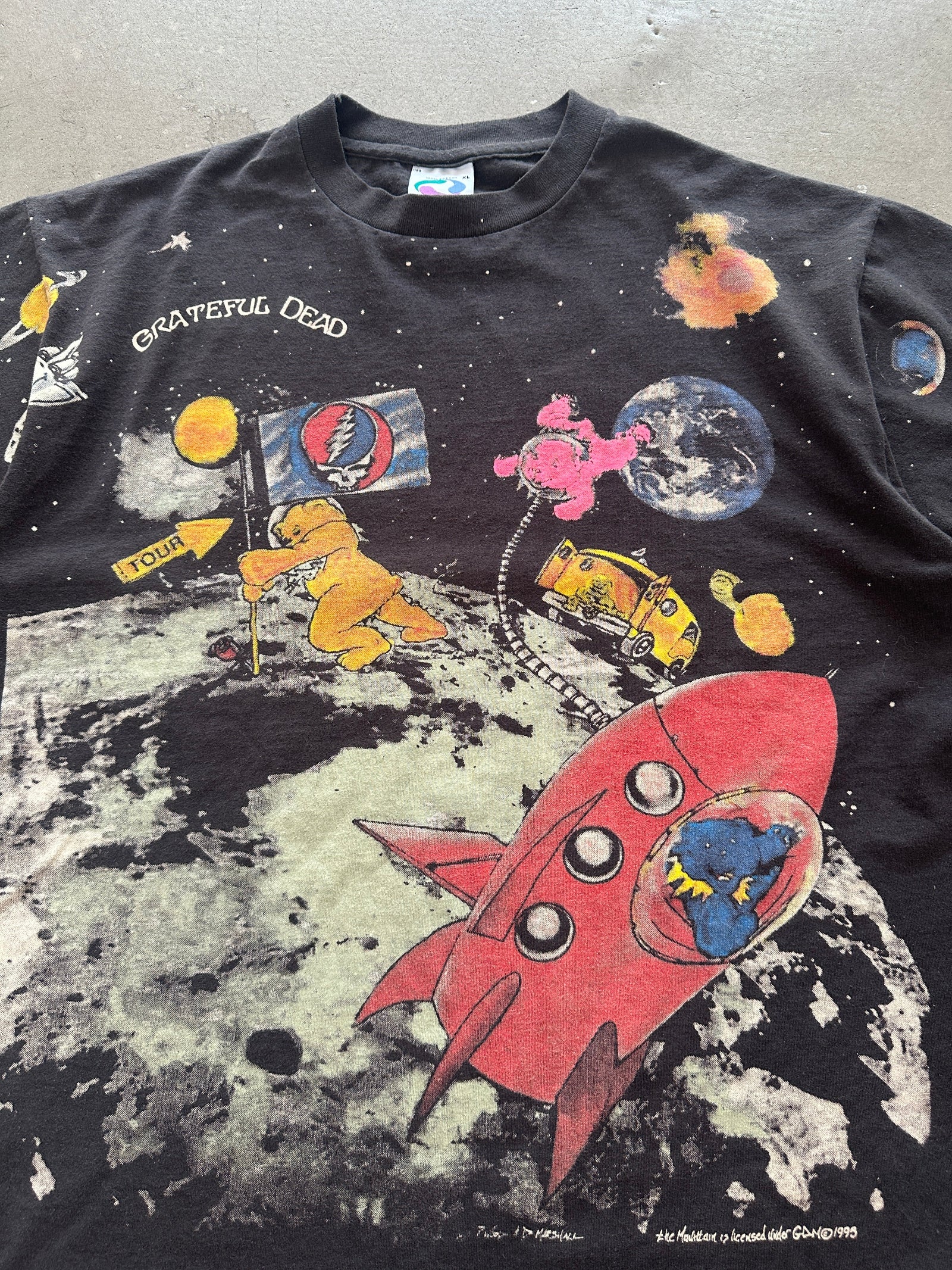 1995 Grateful Dead Standing on the Moon T-Shirt - XL – Permanent Orbit