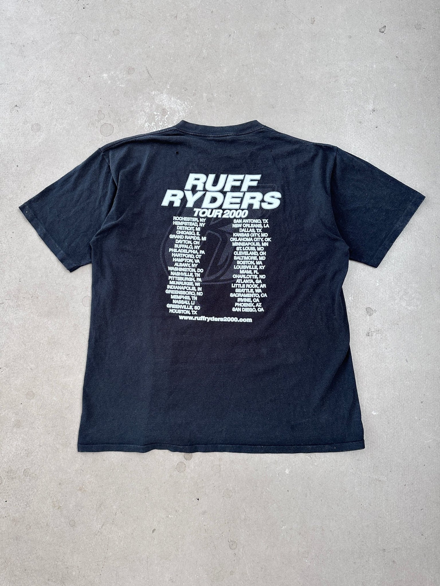 2000 Ruff Riders US Tour T-Shirt - XL