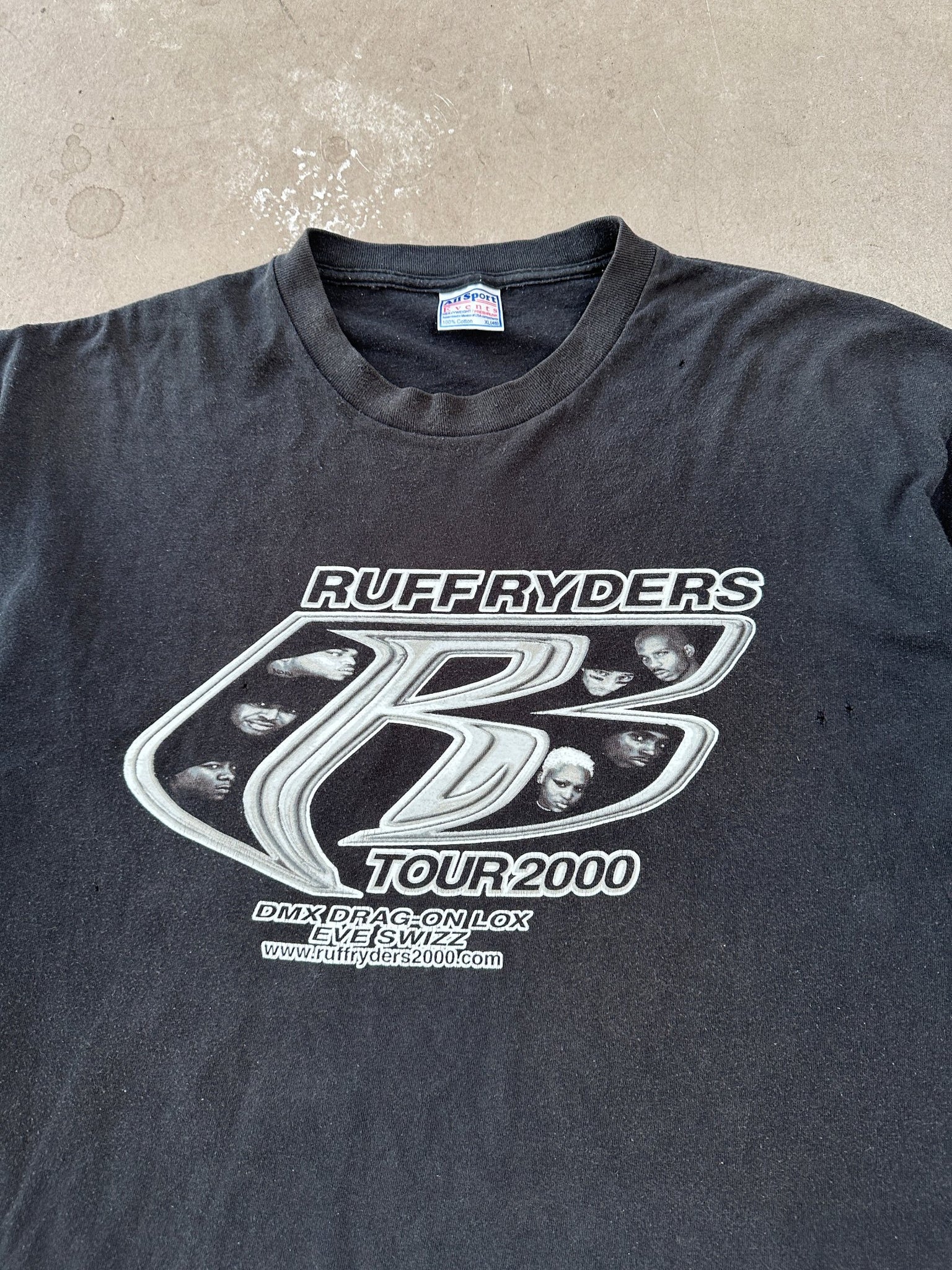 2000 Ruff Riders US Tour T-Shirt - XL