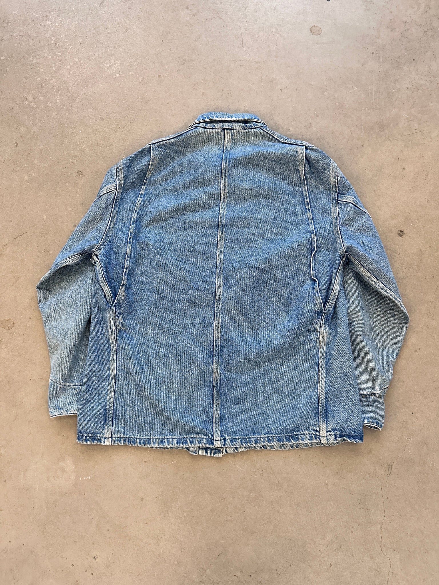 1980's Carhartt Denim Chore Coat - XL