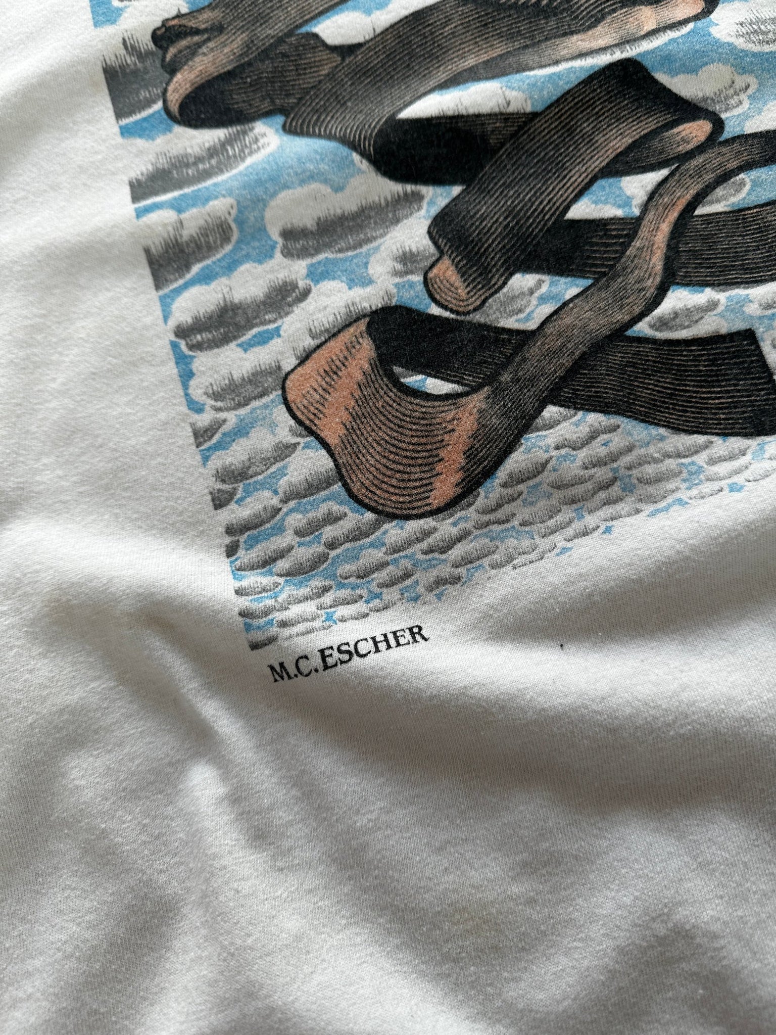 1990 M.C. Escher Rind T-Shirt - M