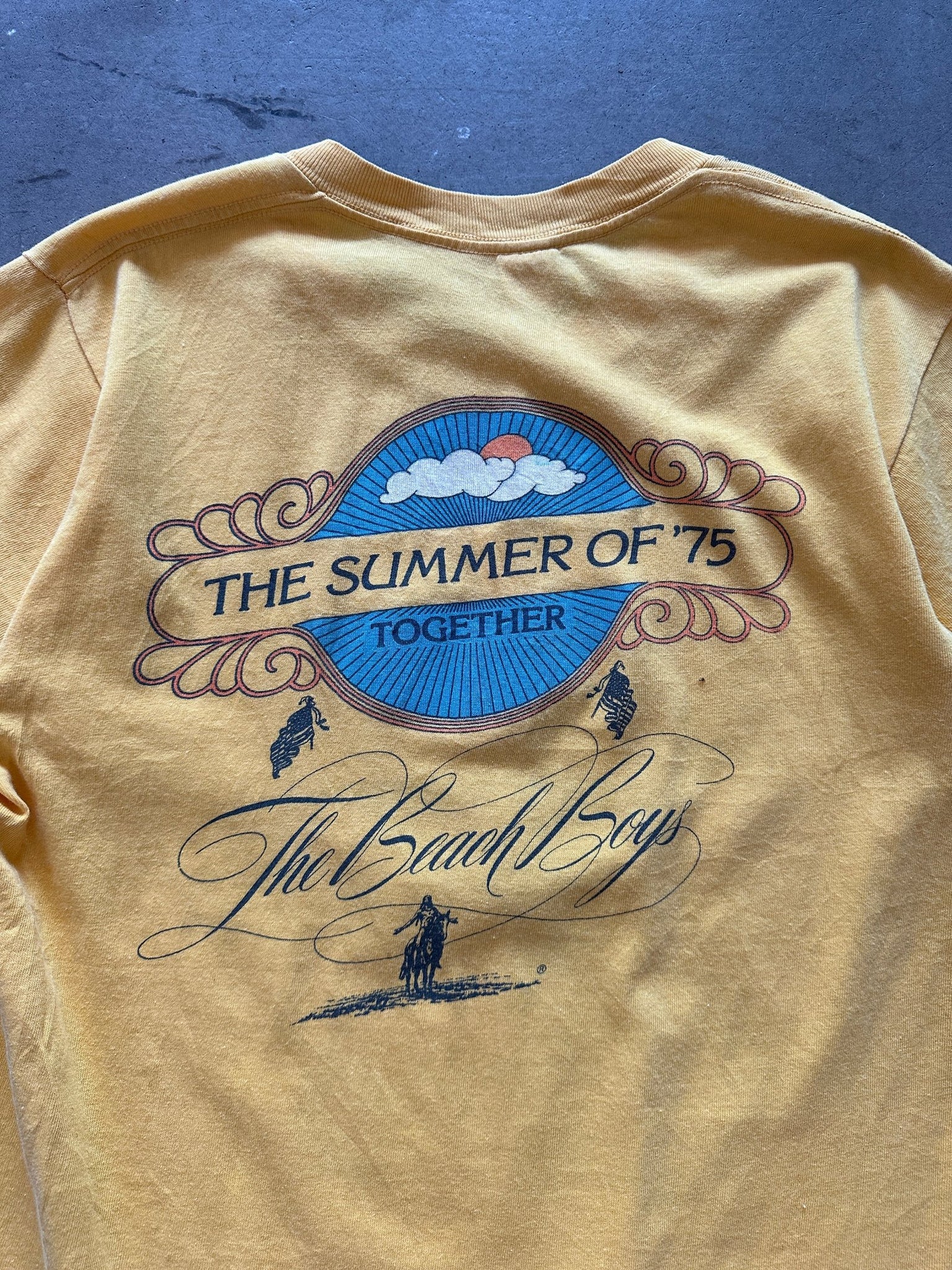 The Beach Boys Summer of 1975 Together Chicago T-Shirt - M