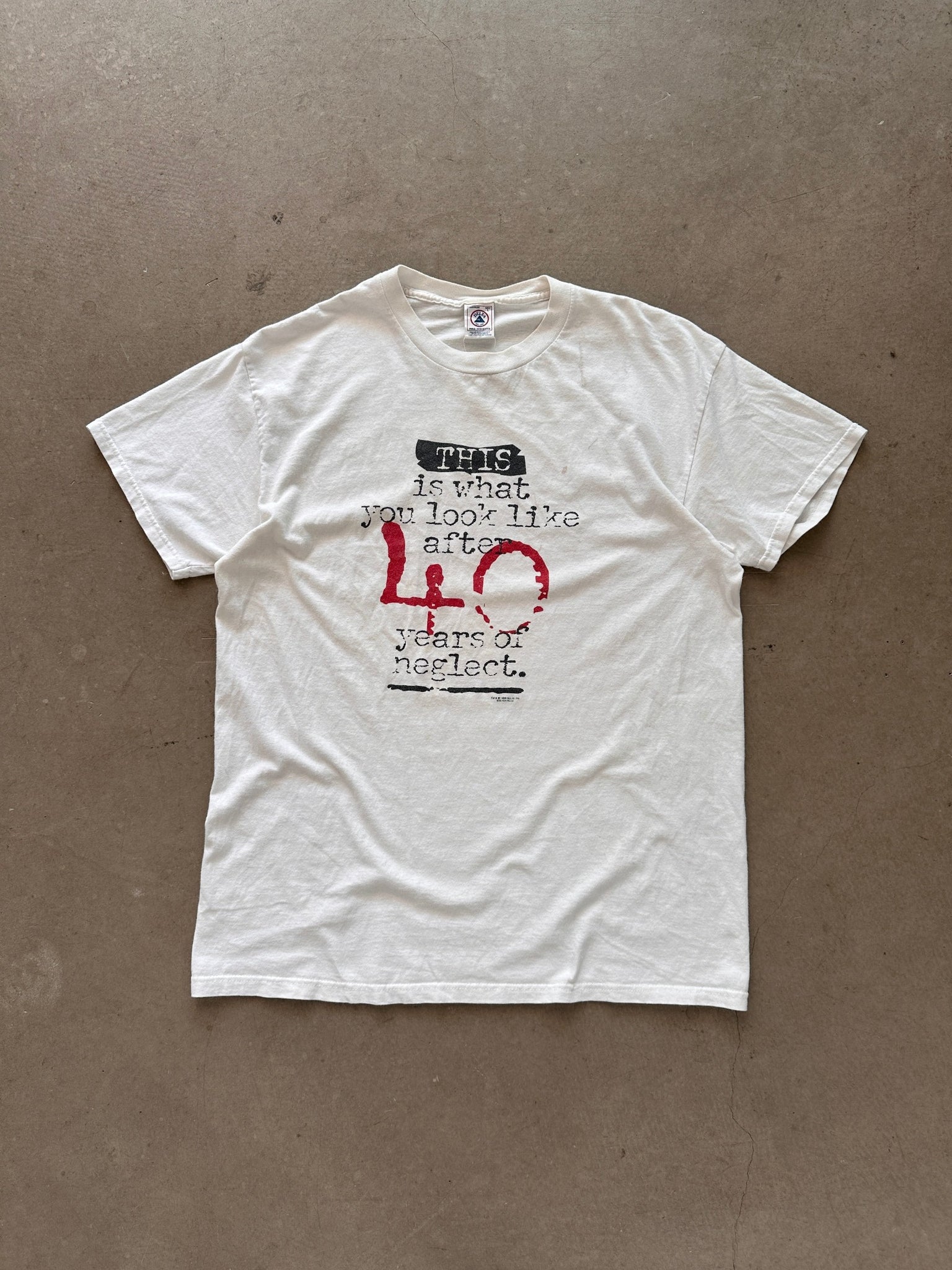 1998 40 Years of Neglect T-Shirt - L