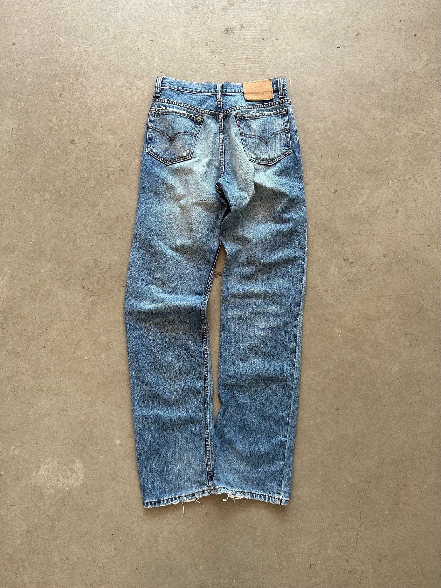 1990's Levi's 501 Repaired Jeans - 29 x 34