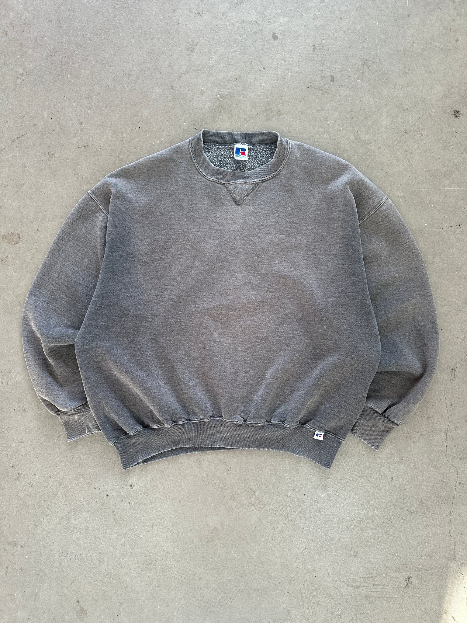 1990’s Russell Athletic Faded Blank Sweat - XL