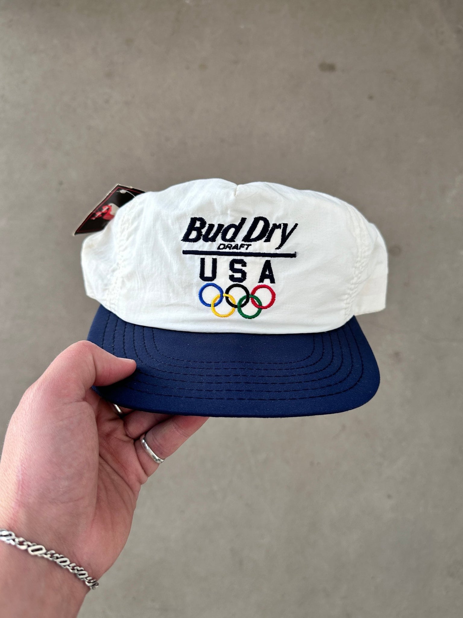 1990’s Deadstock Bud Dry USA Olympics Cap