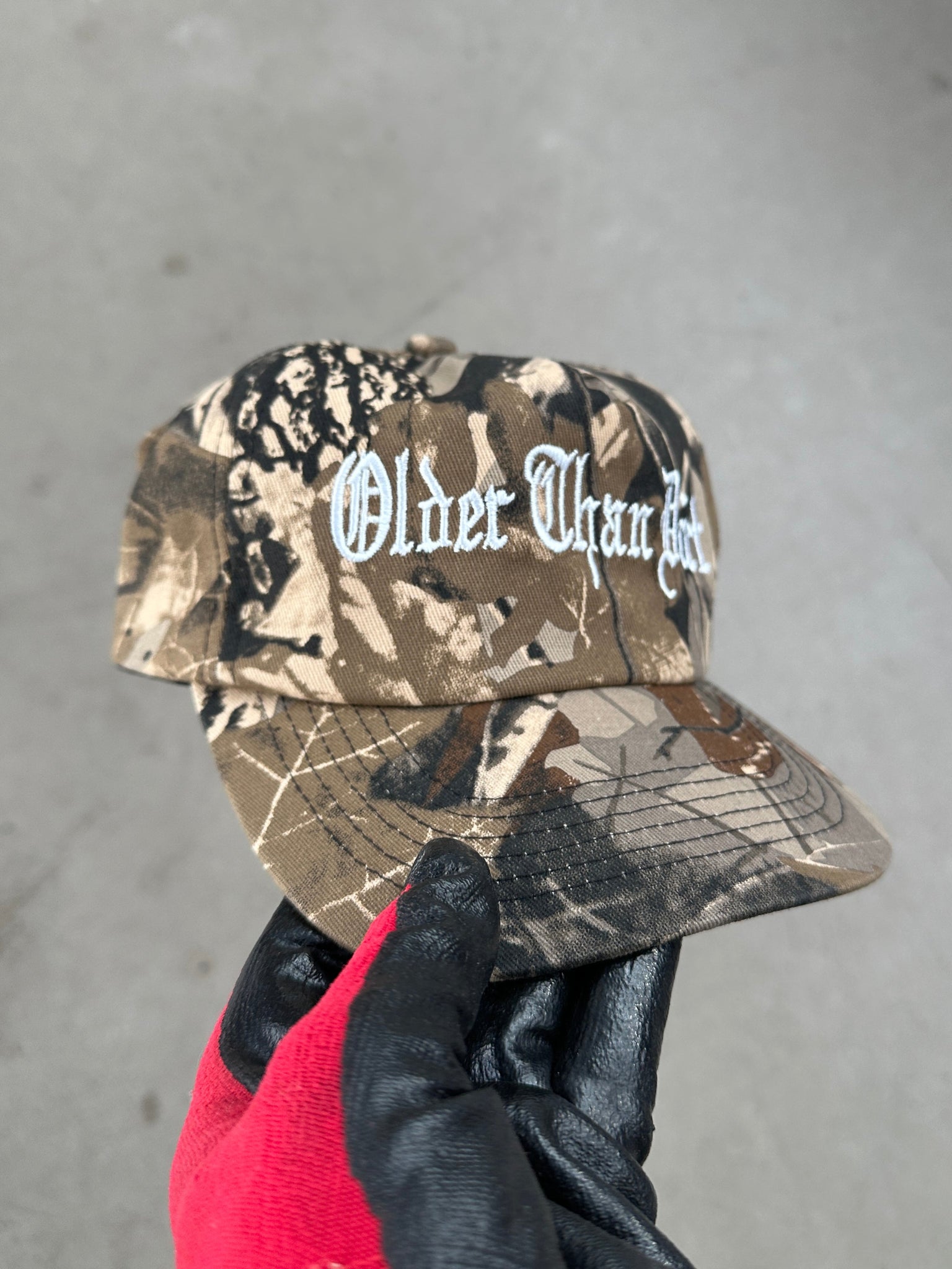 Permanent Orbit “Older Than Dirt” Real Tree Cap