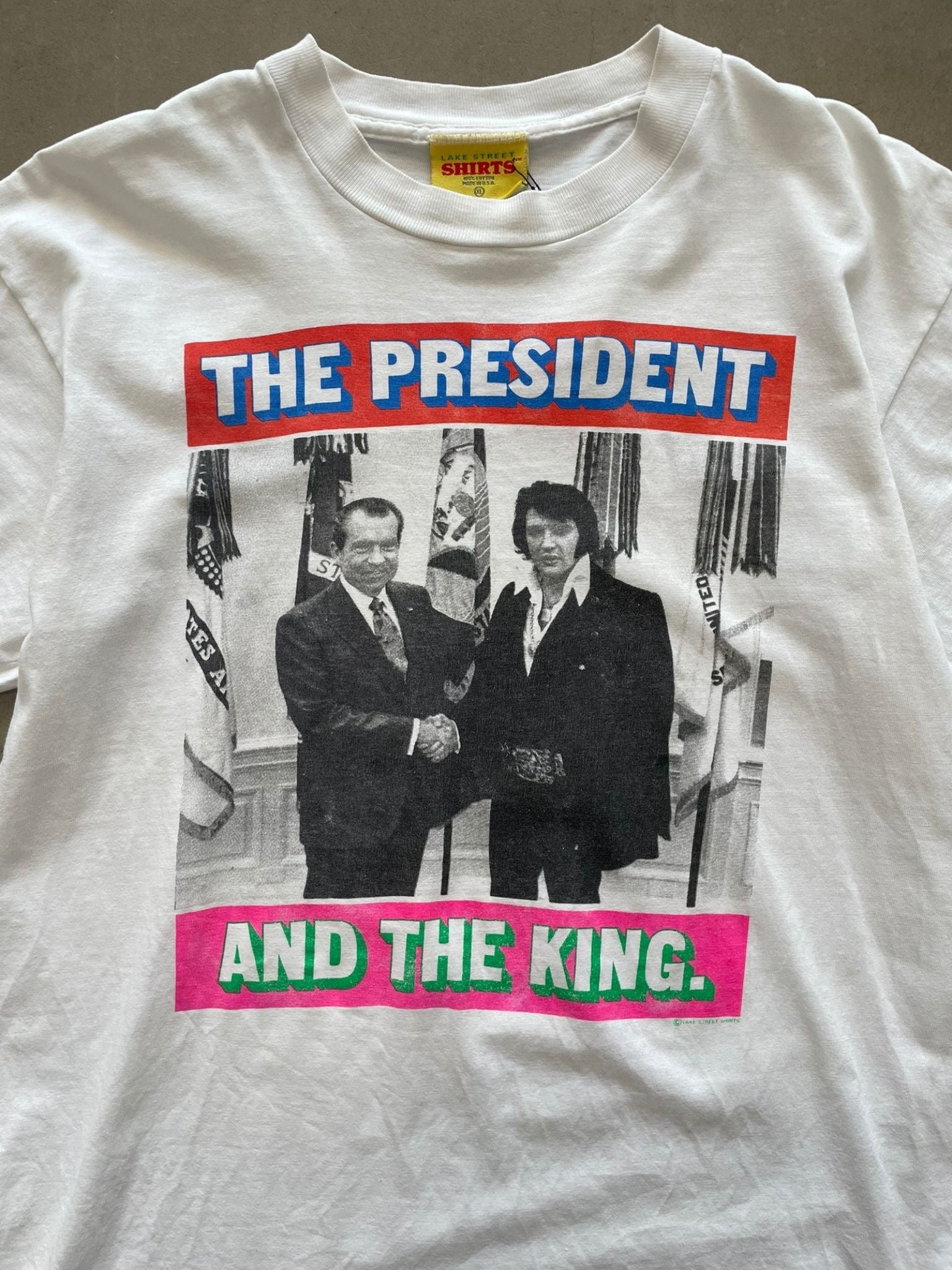 1990's The President and the King T-Shirt - XL