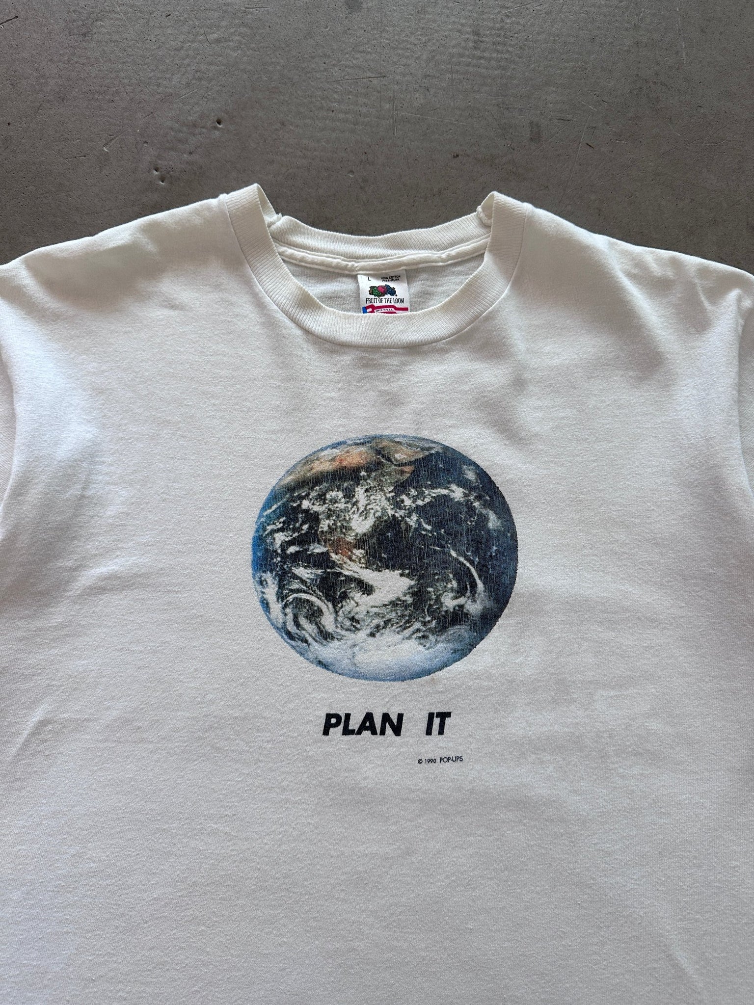 1990 Plan It Earth T-Shirt - L