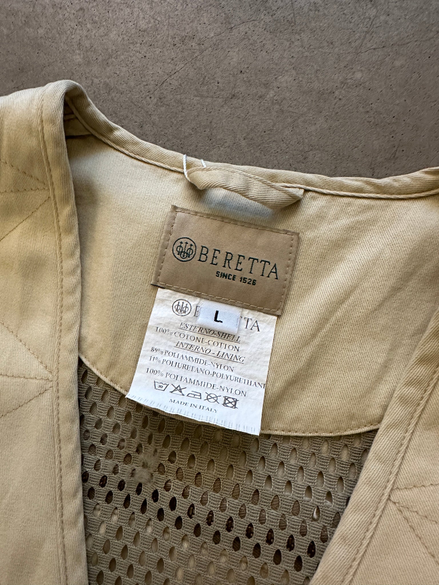 1980’s Beretta Firearms Hunting Vest - L