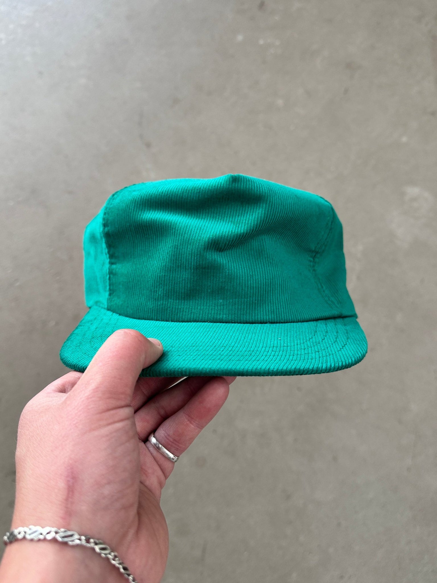 1990's Blank Cord Trucker Cap