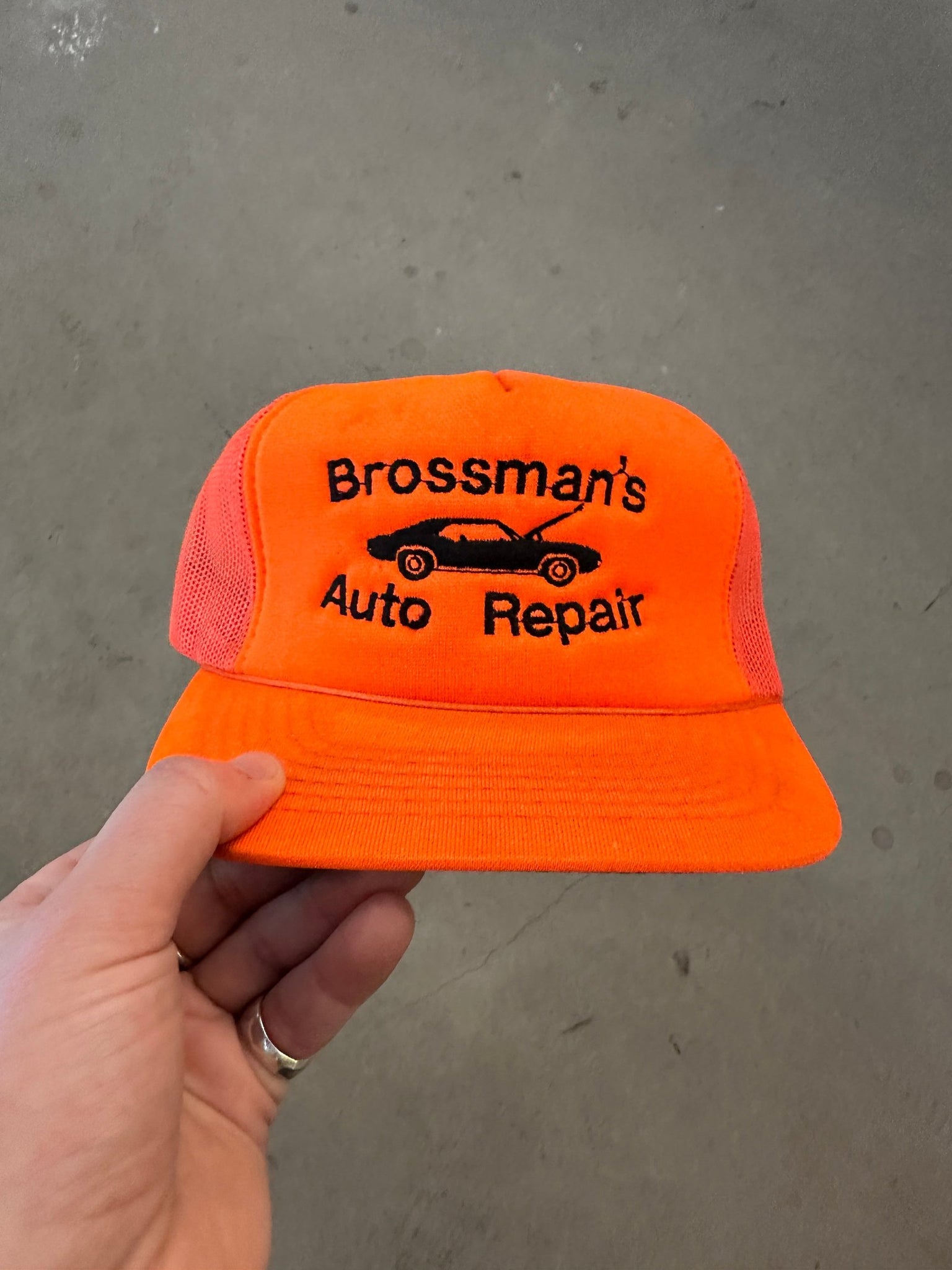 1990's Brossman's Auto Repair Trucker Cap