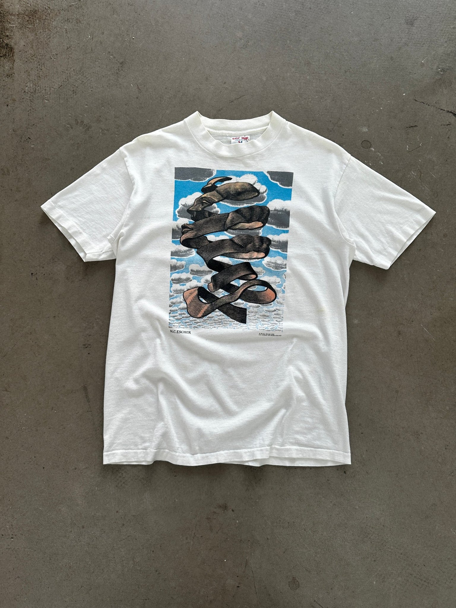 1990 M.C. Escher Rind T-Shirt - M