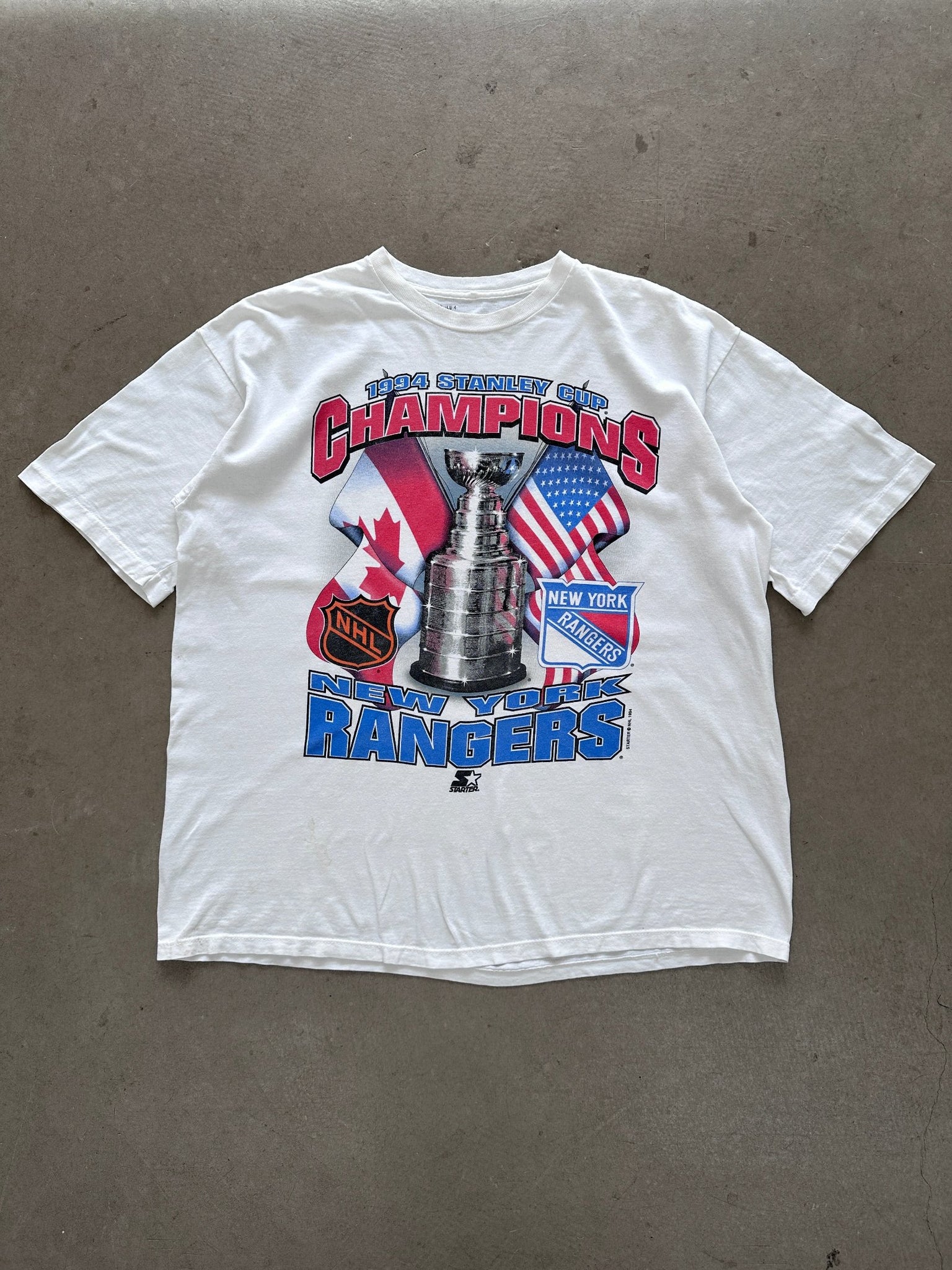 1994 Stanley Cup Champions T-Shirt - XL