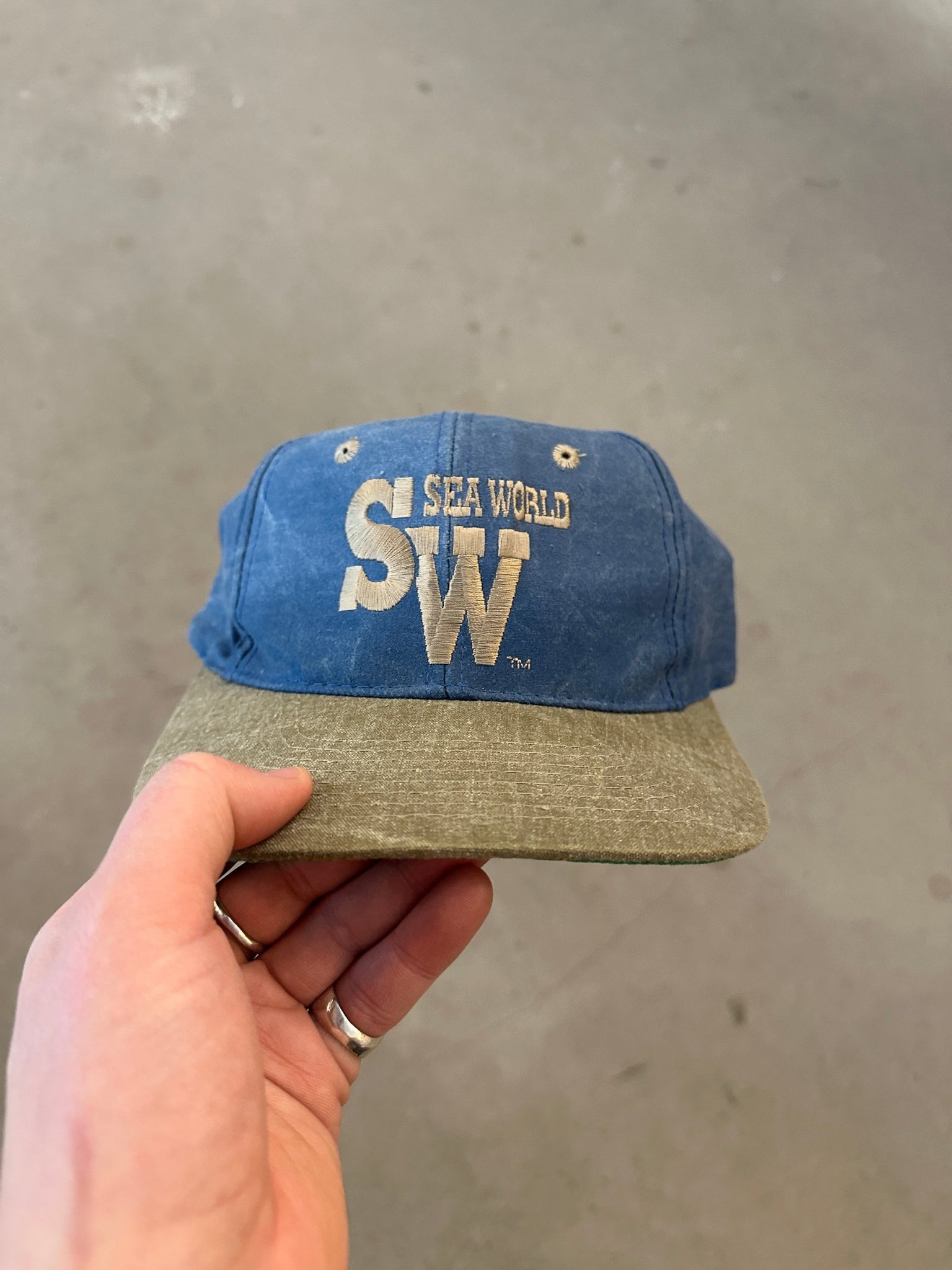 1992 Seaworld Dad Cap