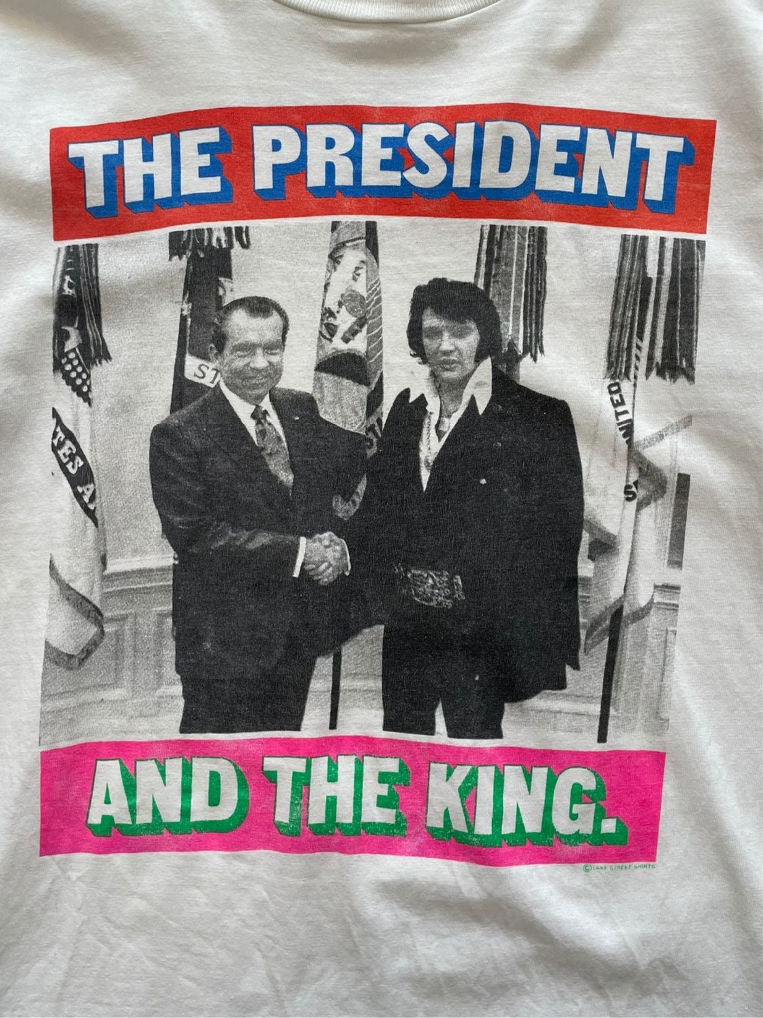 1990's The President and the King T-Shirt - XL