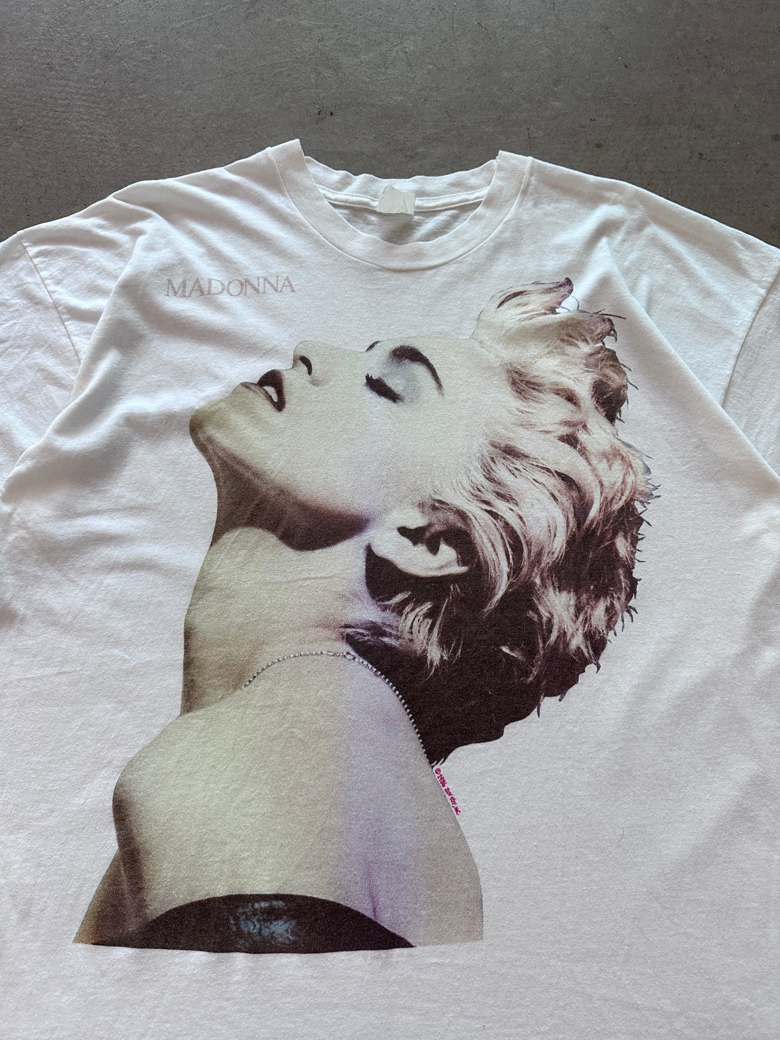 1986 Madonna True Blue T-Shirt - XL
