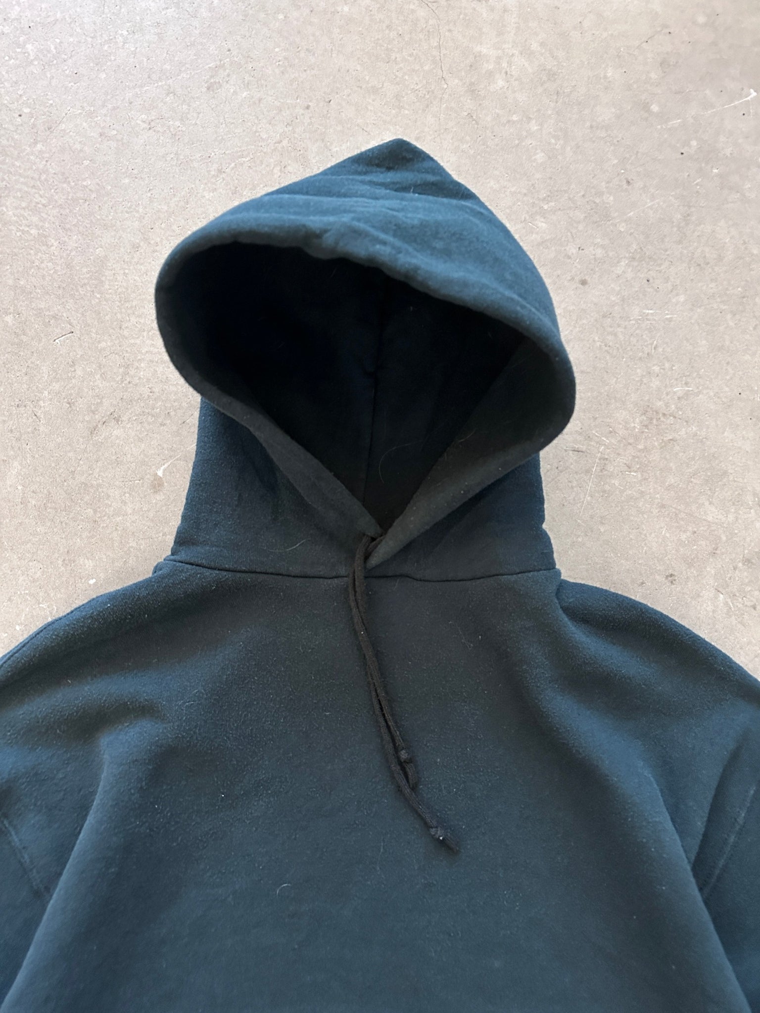 1990's Russell Athletic Blank Hoodie - L