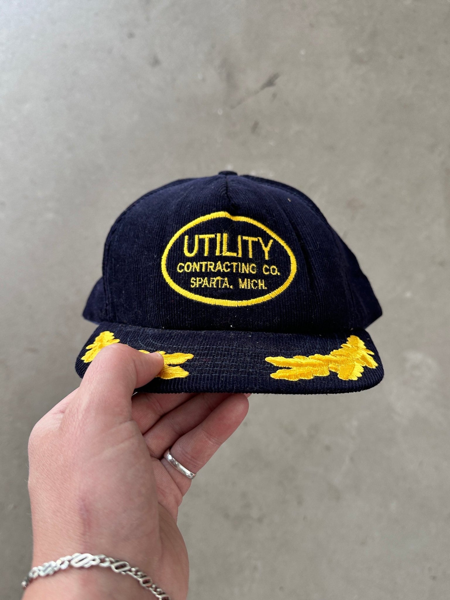 1990's Utility Contracting Co Cord Cap