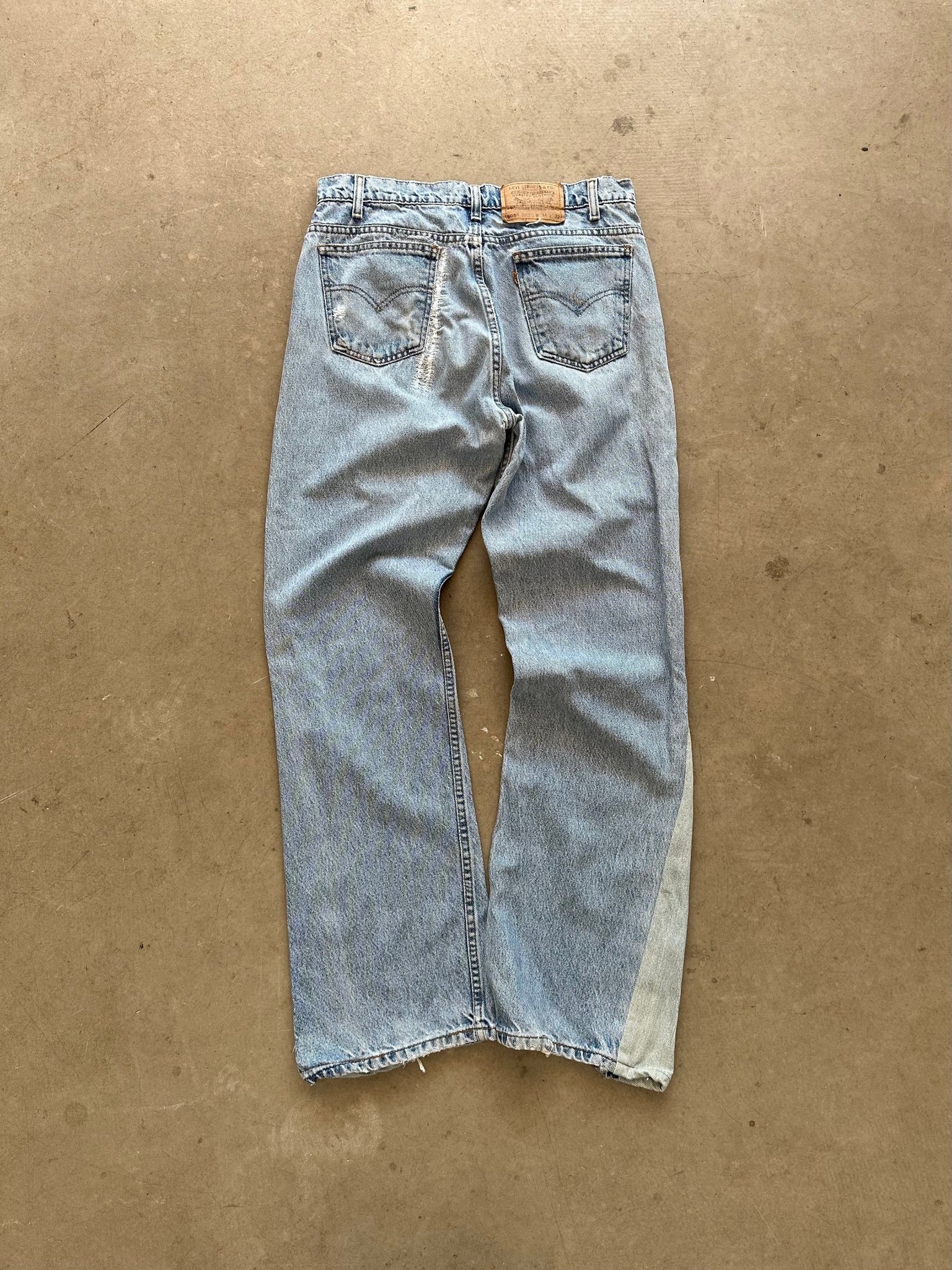 1995 Levi's Orange Tab 550 Repaired Jeans - 34 x 32