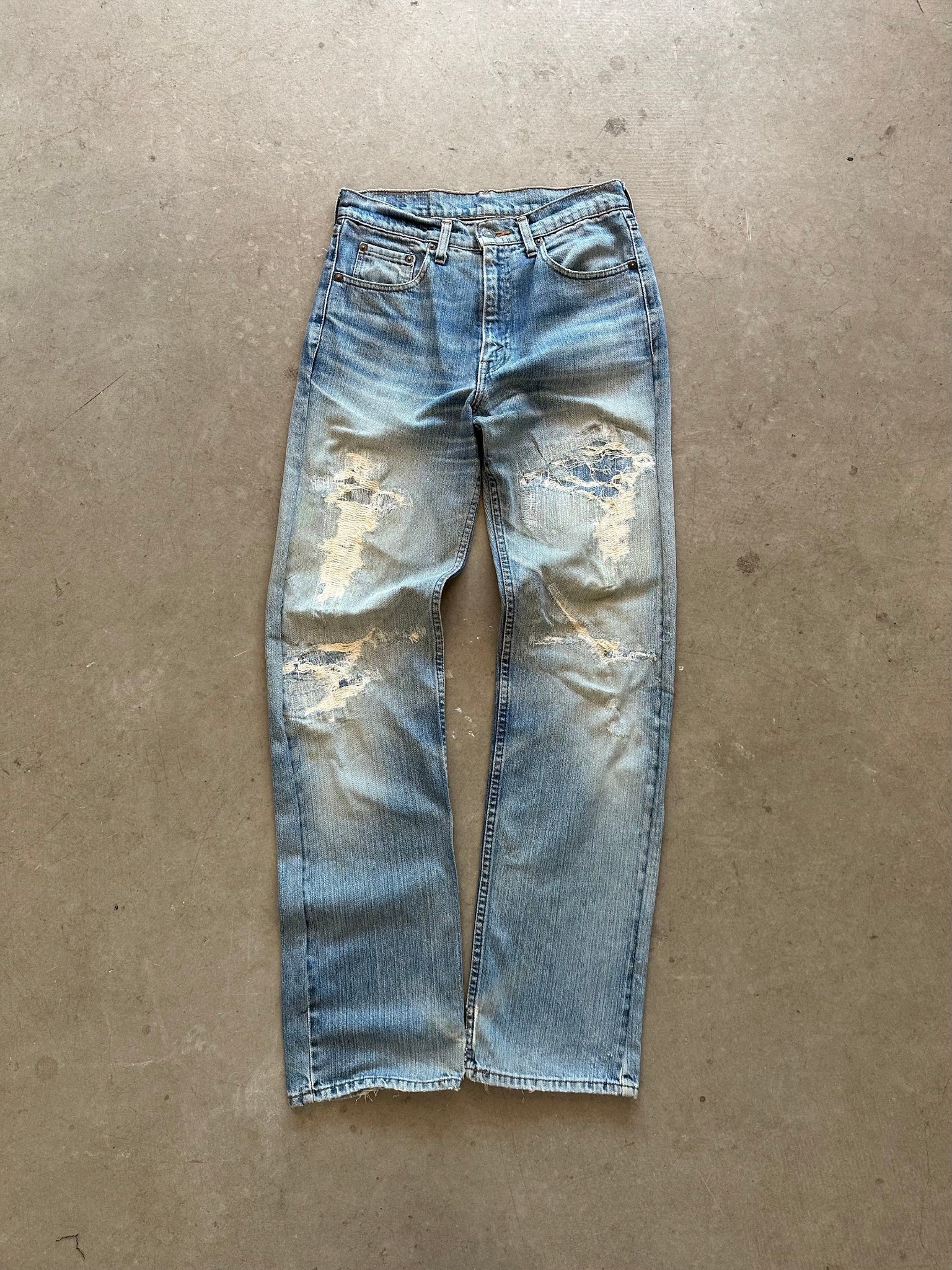 1994 Levi's 512 Repaired Jeans - 30 x 34