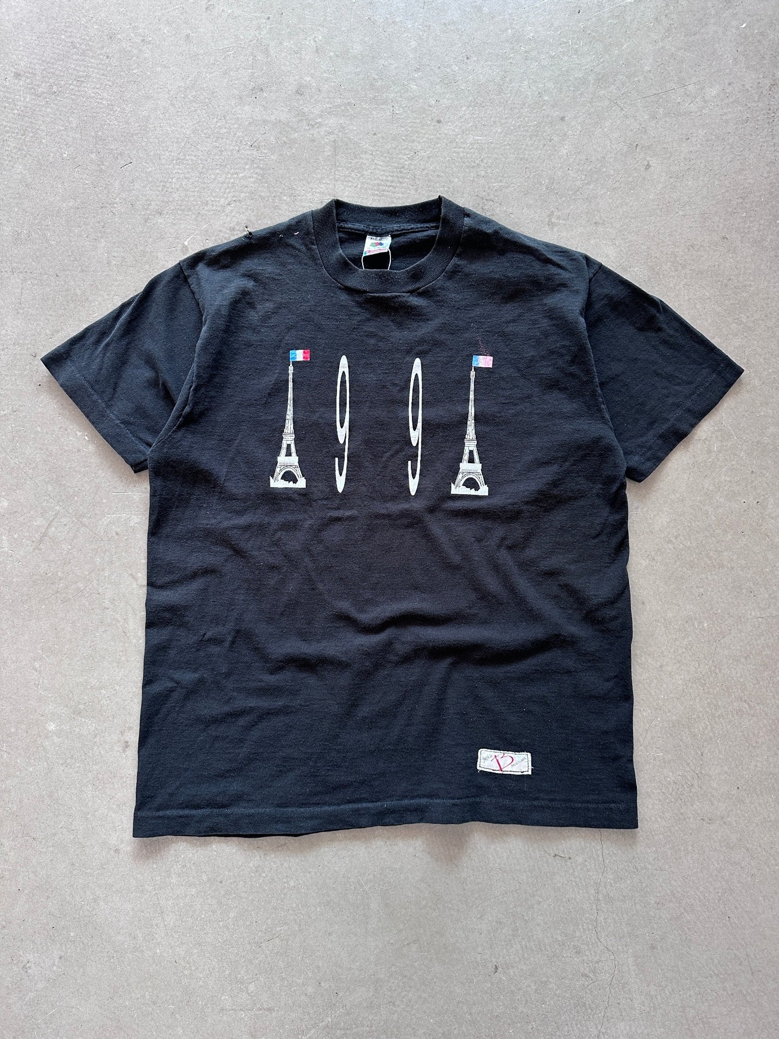 1991 Paris NYE Party T-Shirt - XL