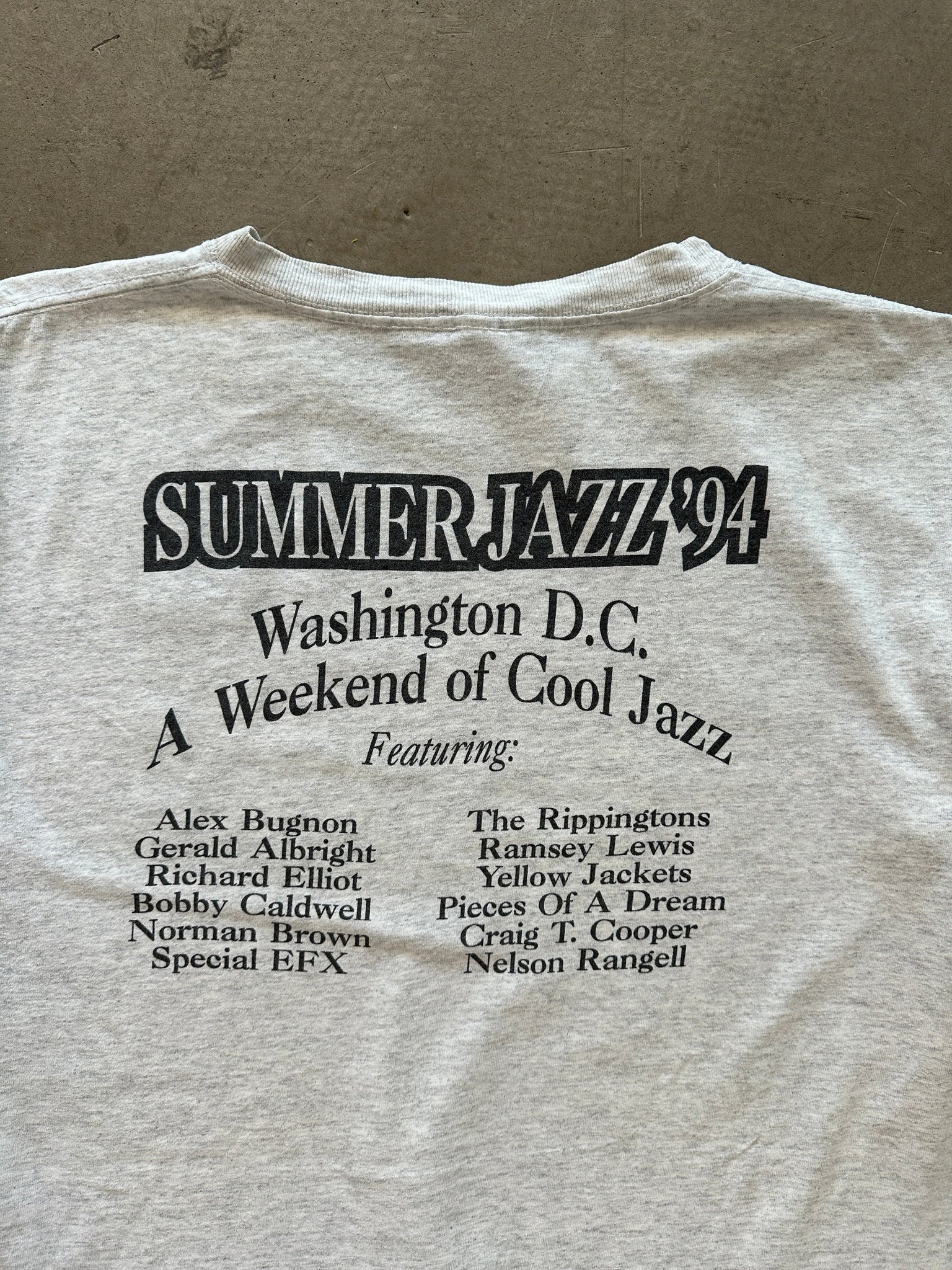 1994 Summer Jazz Club T-Shirt - XL