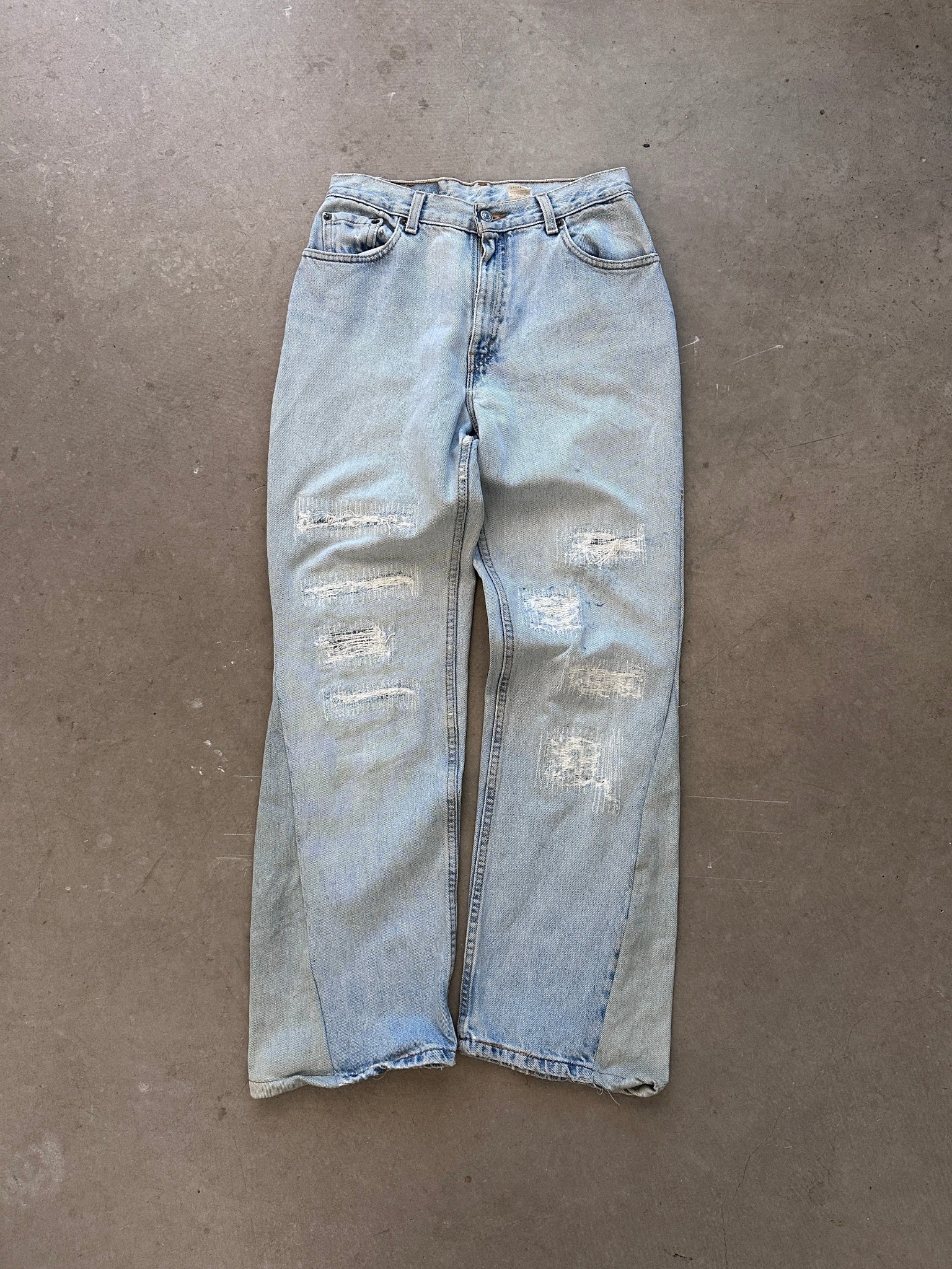 2001 Levi's 550 Repaired Jeans - 29 x 31