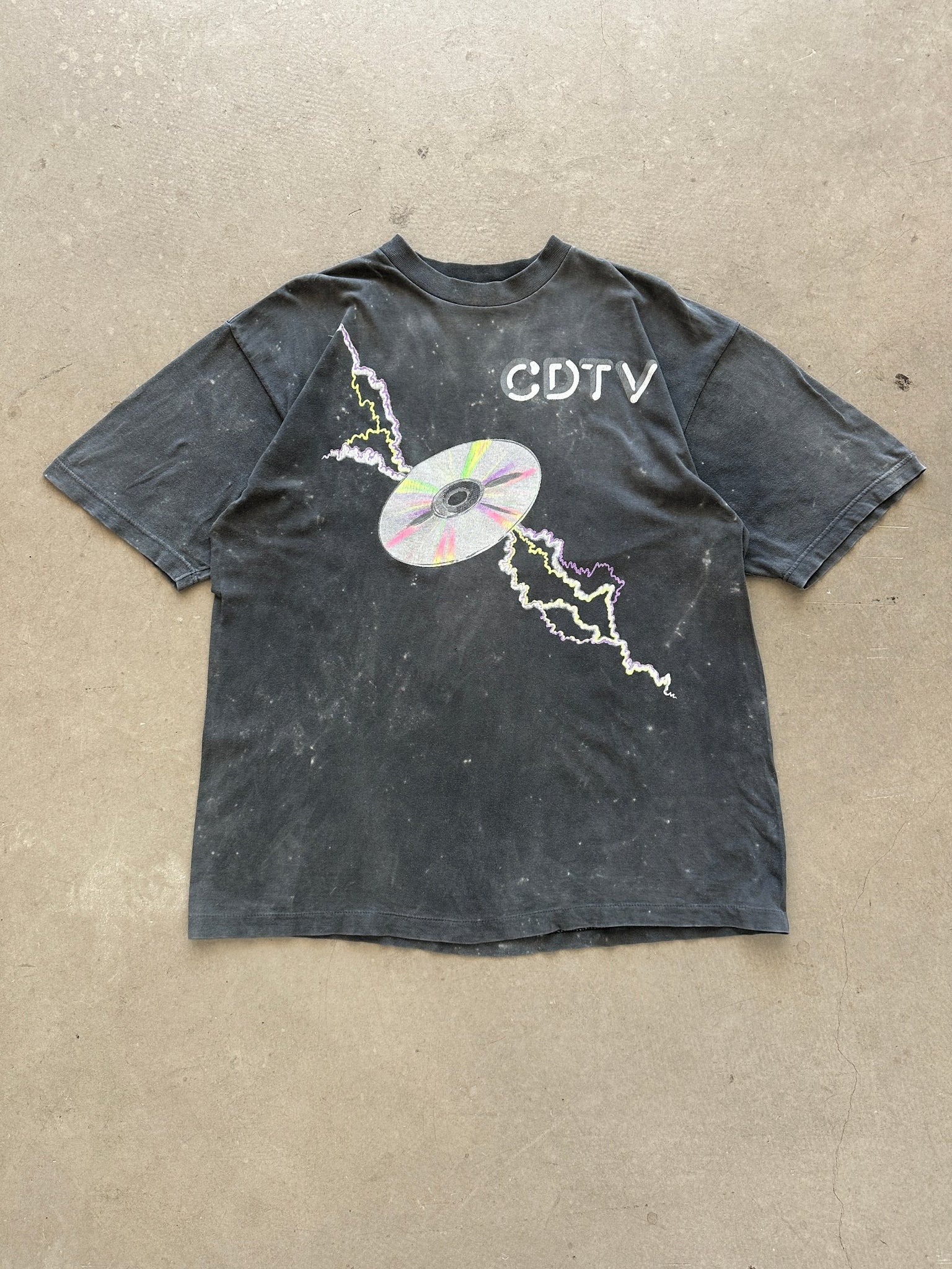 1990’s Commodore CDTV lightning T-Shirt - XL