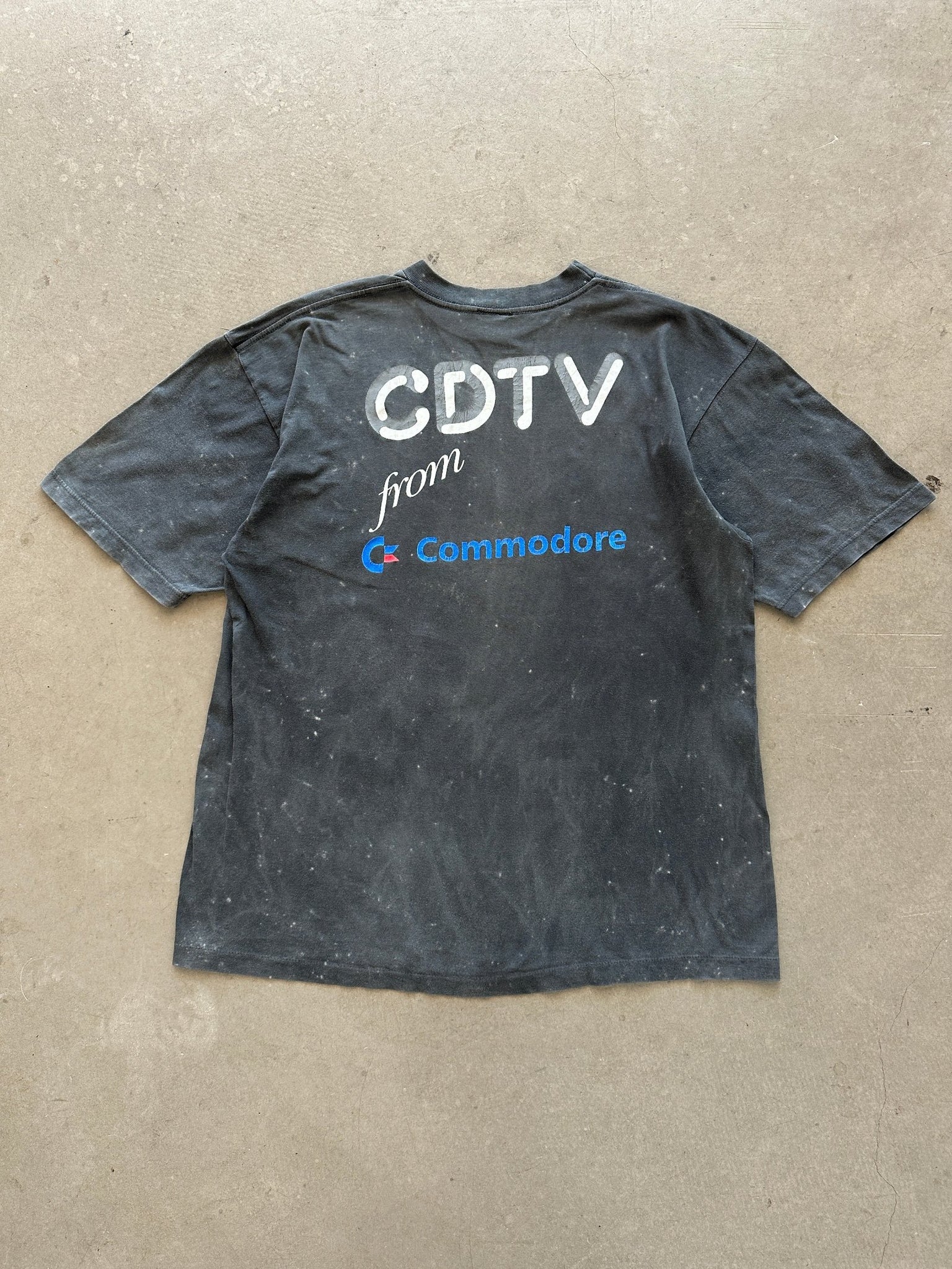 1990’s Commodore CDTV lightning T-Shirt - XL