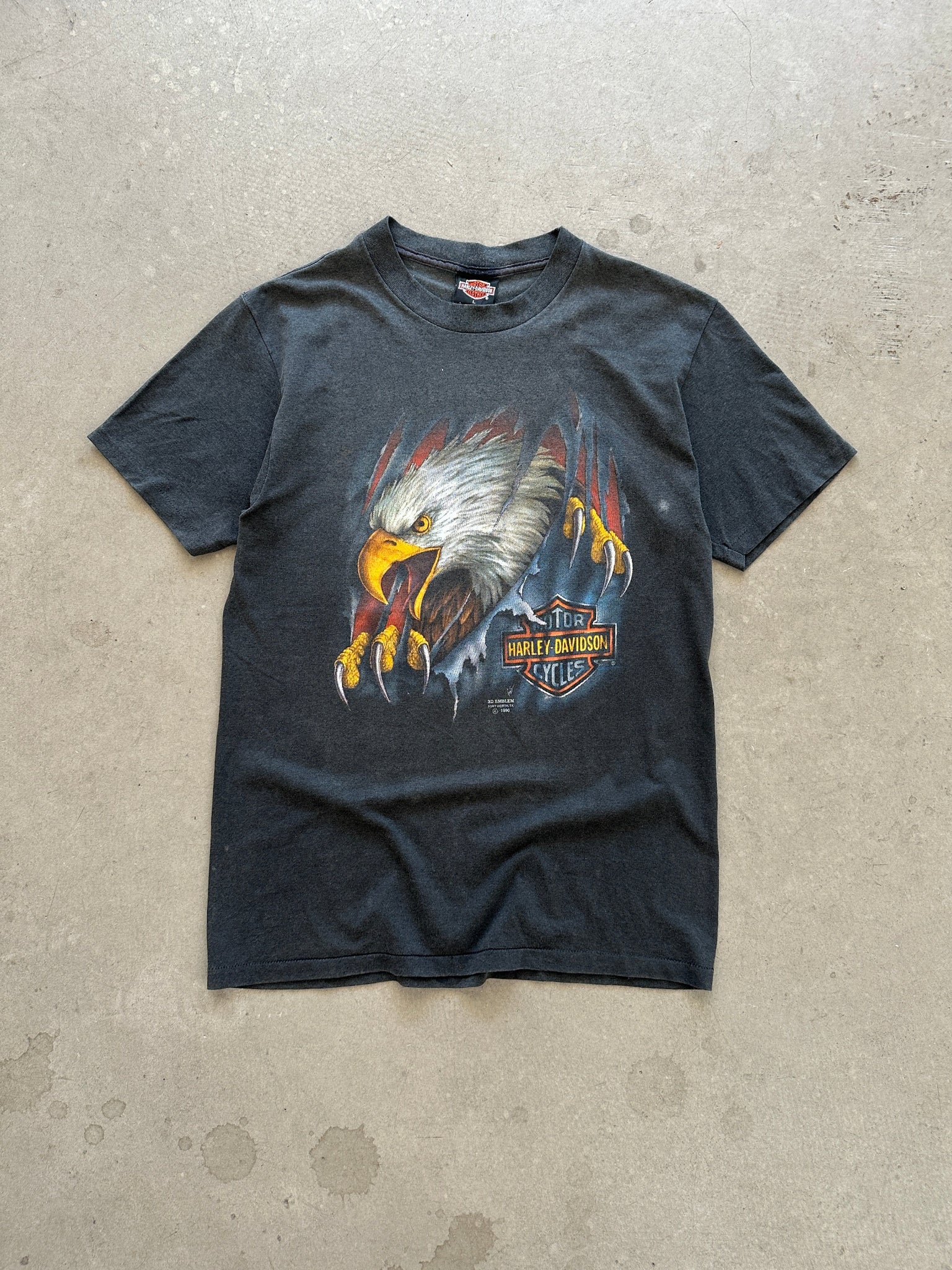 1990 Harley Davidson Fort Worth T-Shirt - L