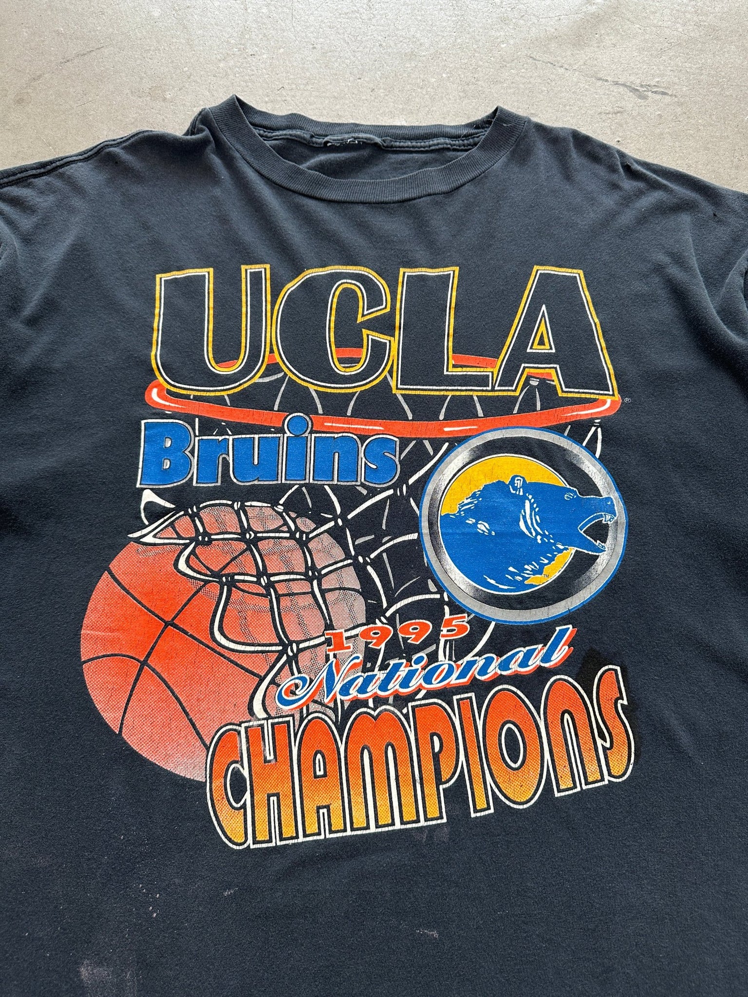 1995 UCLA Bruins Champs T-Shirt - L