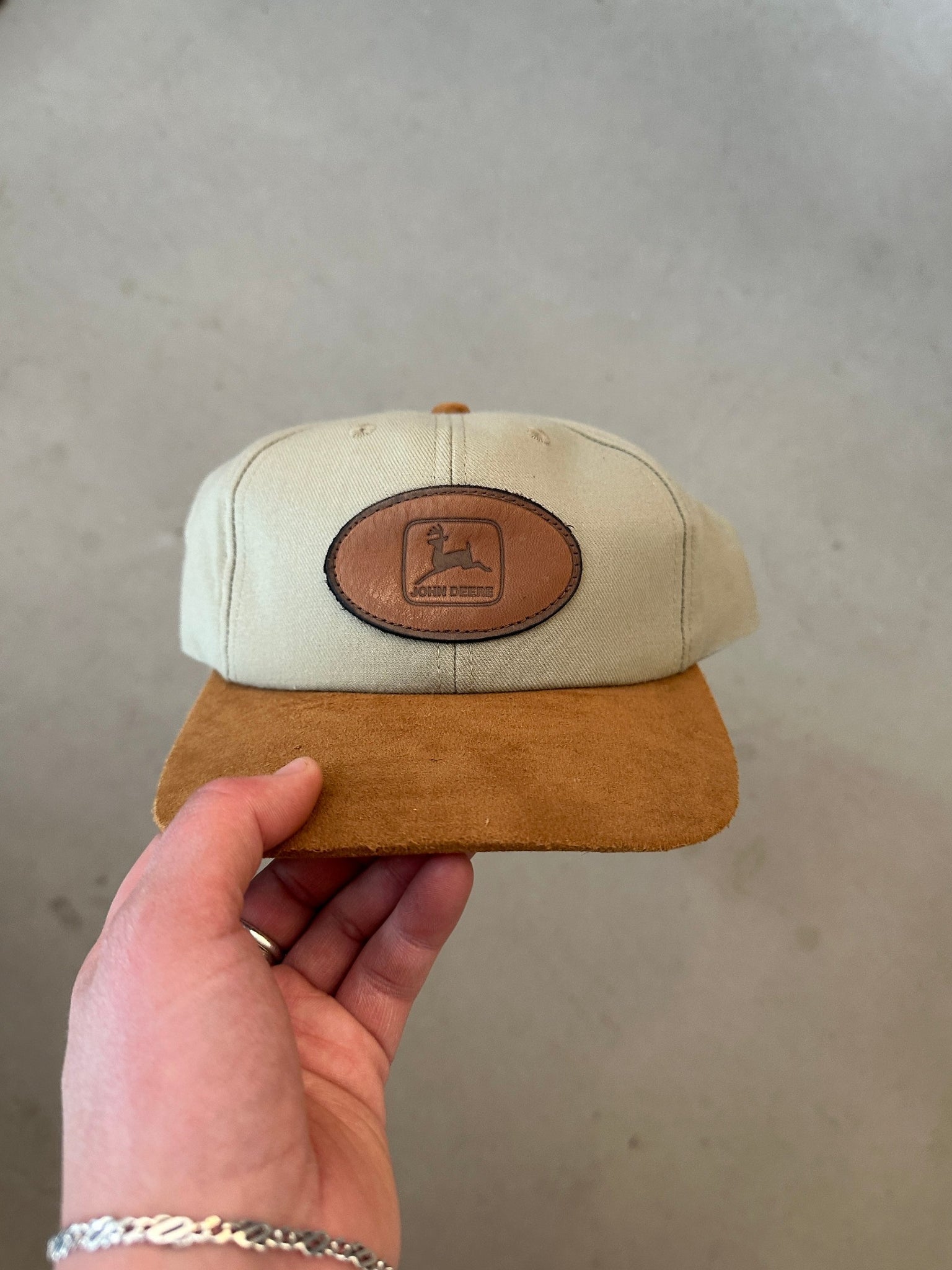 1990’s John Deere Suede Brim Cap