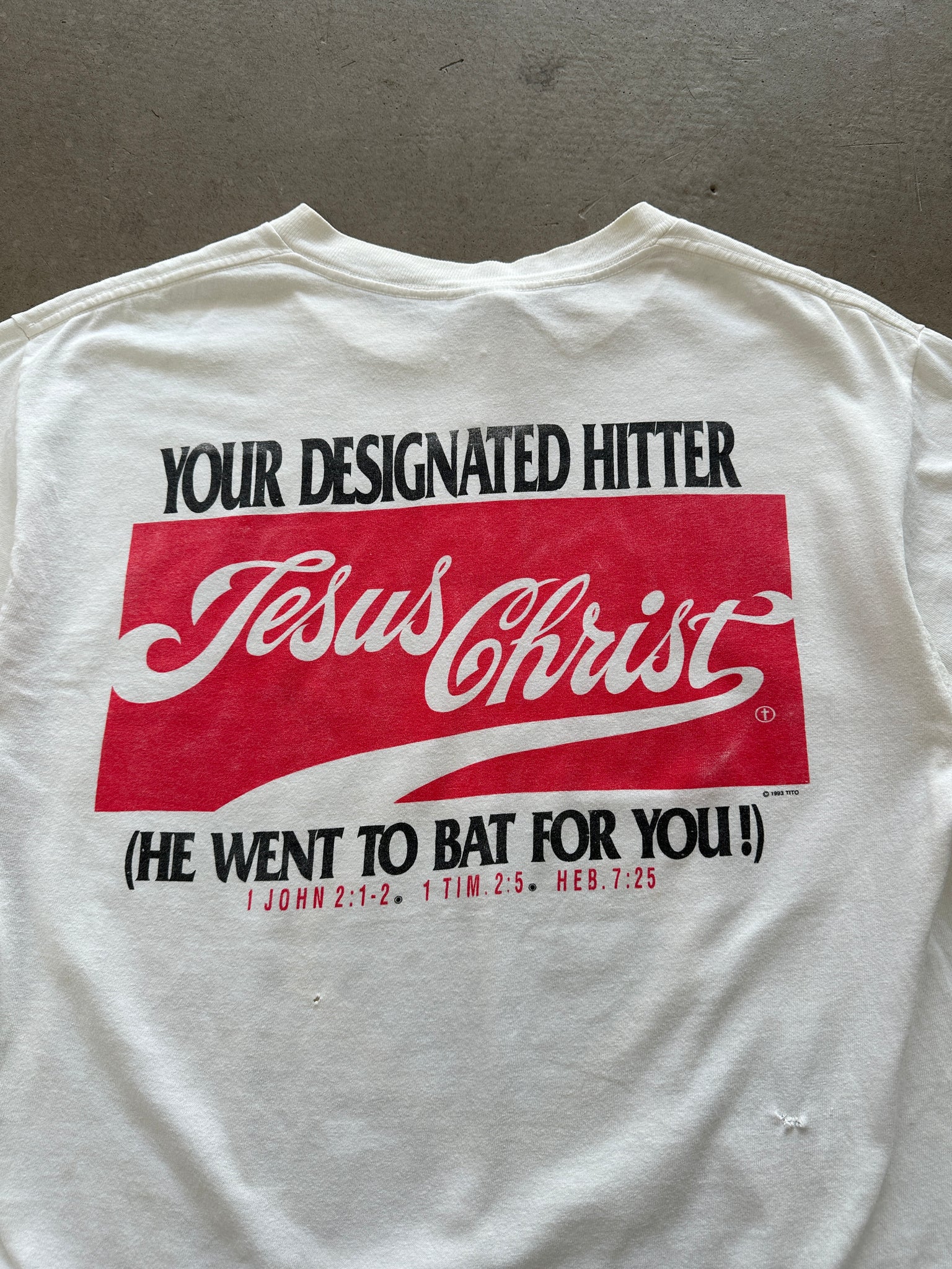 1993 MLB Jesus T-Shirt - M