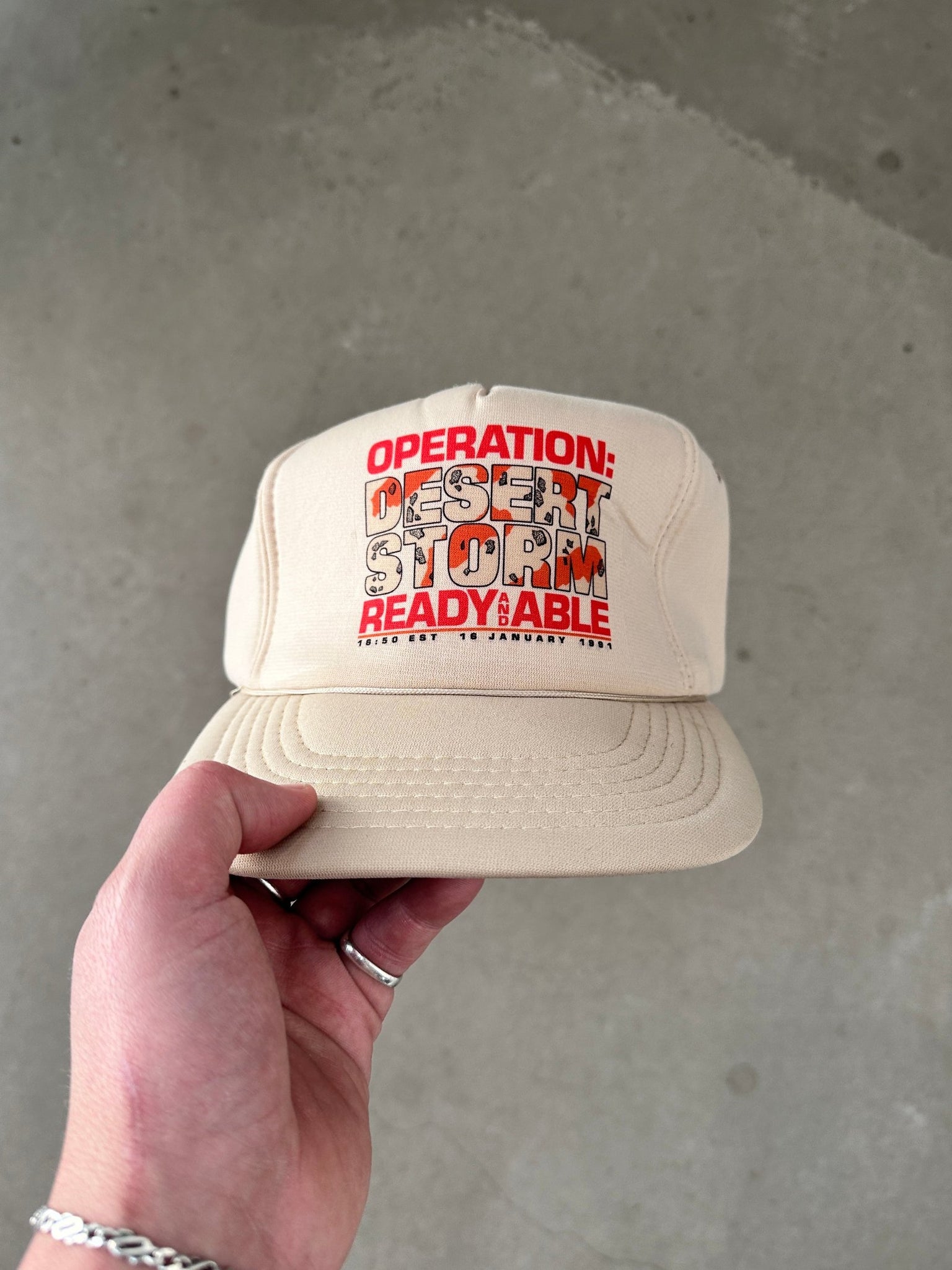 1991 Operation Desert Storm Cap