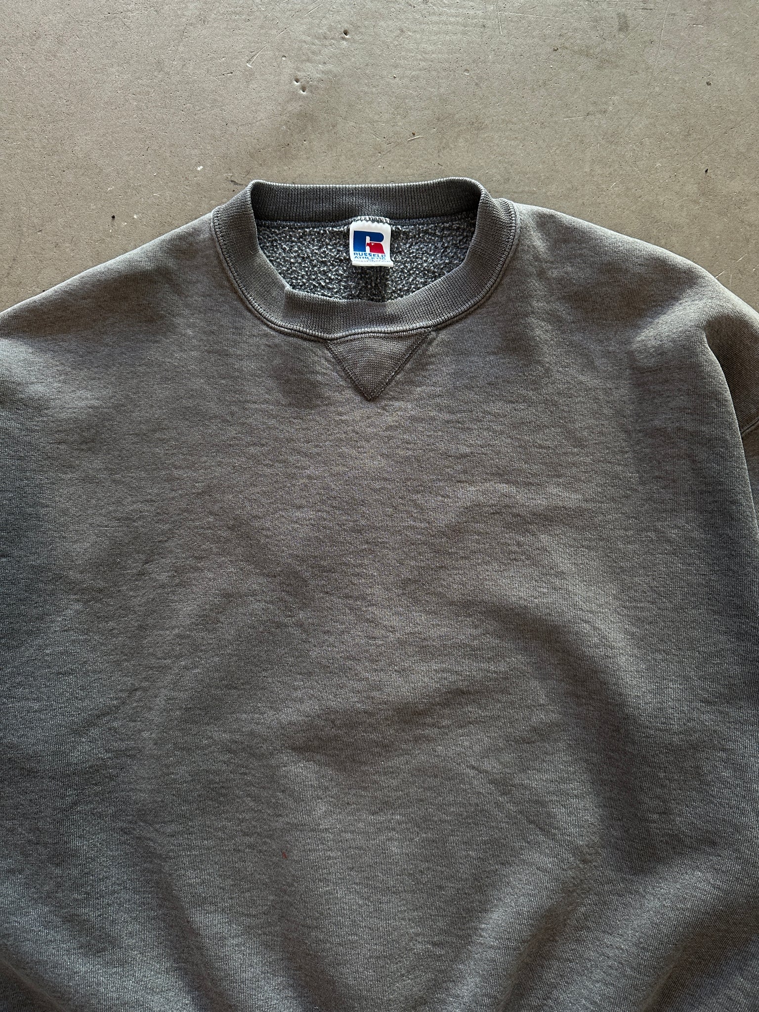 1990’s Russell Athletic Faded Blank Sweat - XL