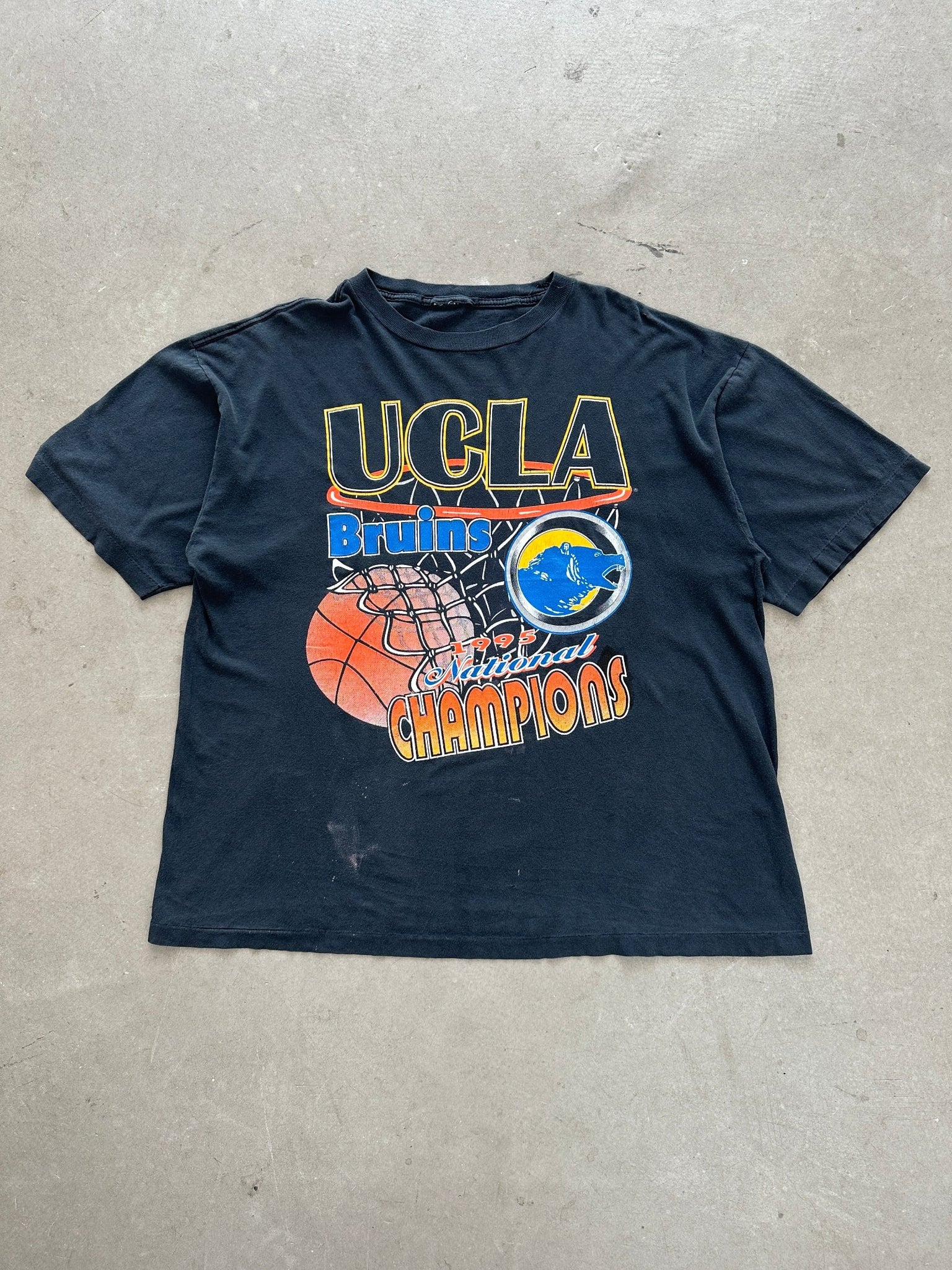 1995 UCLA Bruins Champs T-Shirt - L