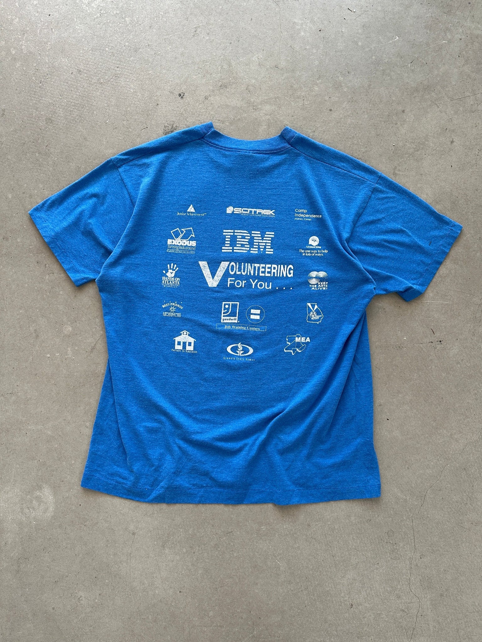 1990's IBM Volunteer T-Shirt - XL