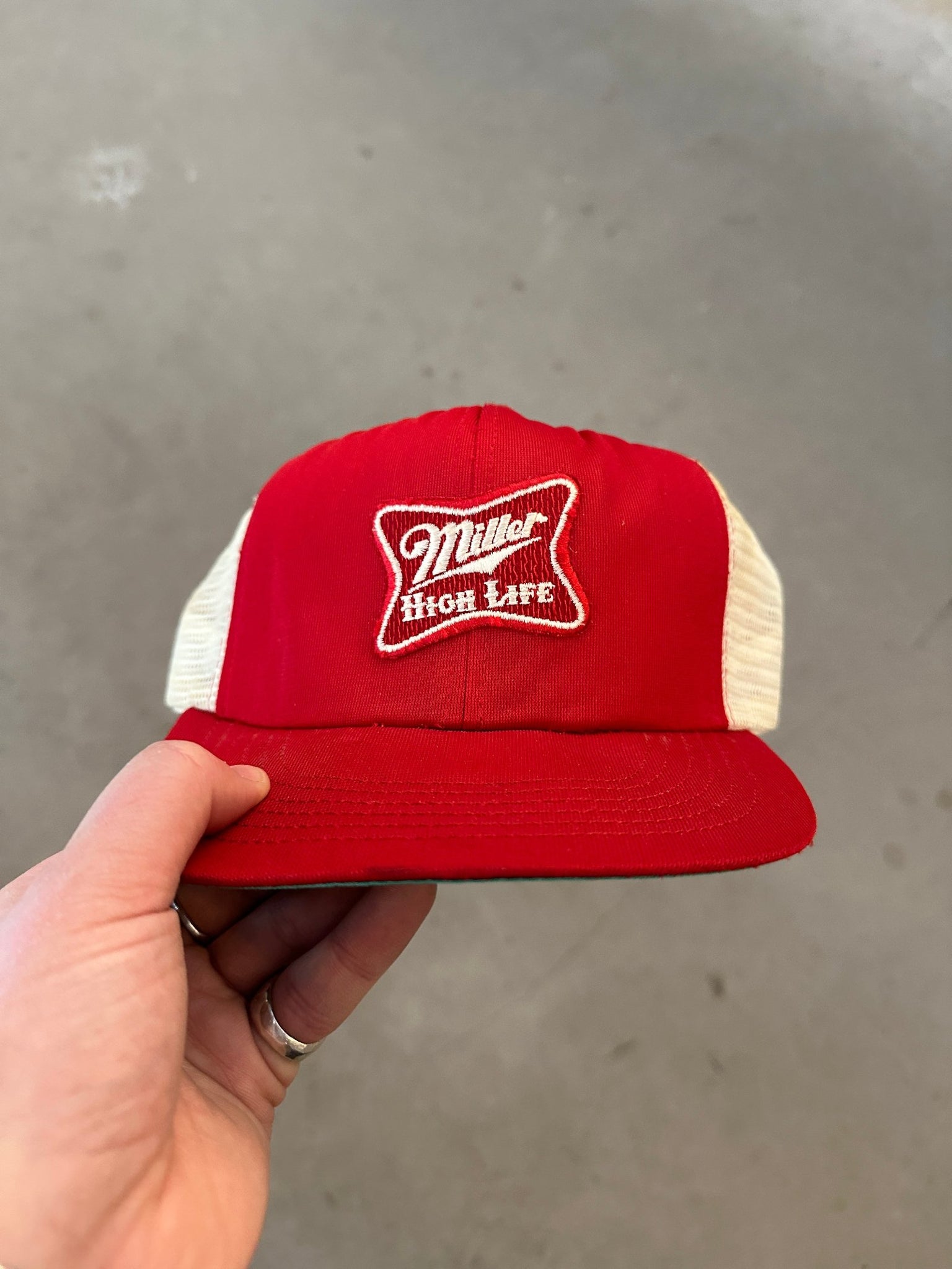 1980's Miller High Life Trucker Cap